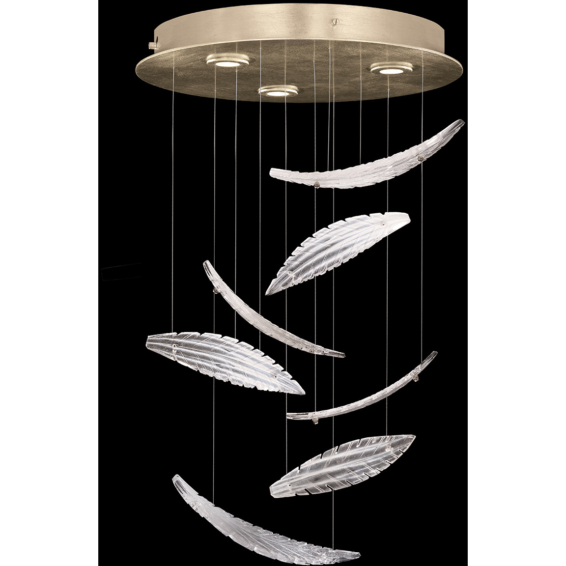 Elevate 3 Light 18 inch Gold Pendant Ceiling Light