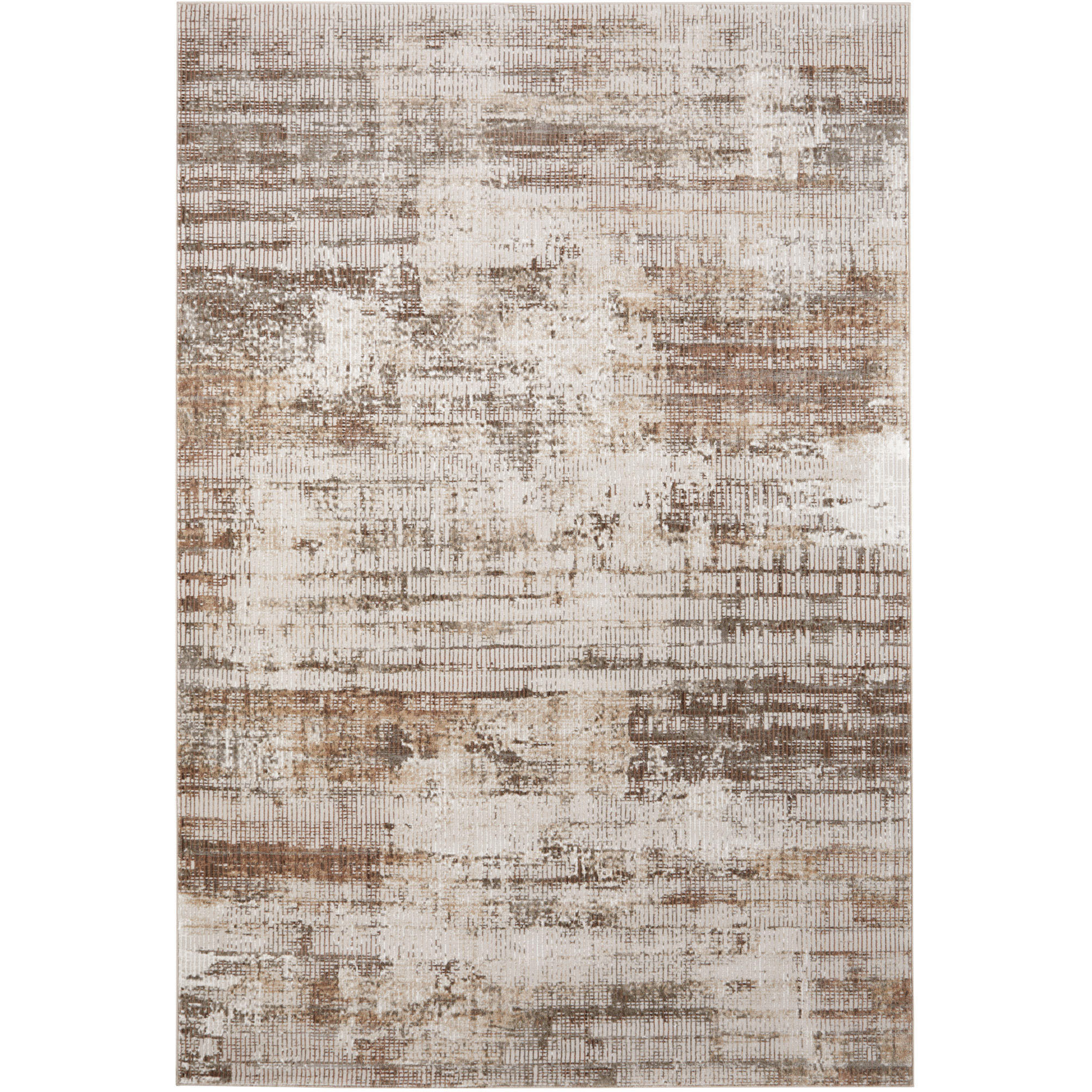 Laila 90 X 63 inch Earth Tones Rug in 5 x 7