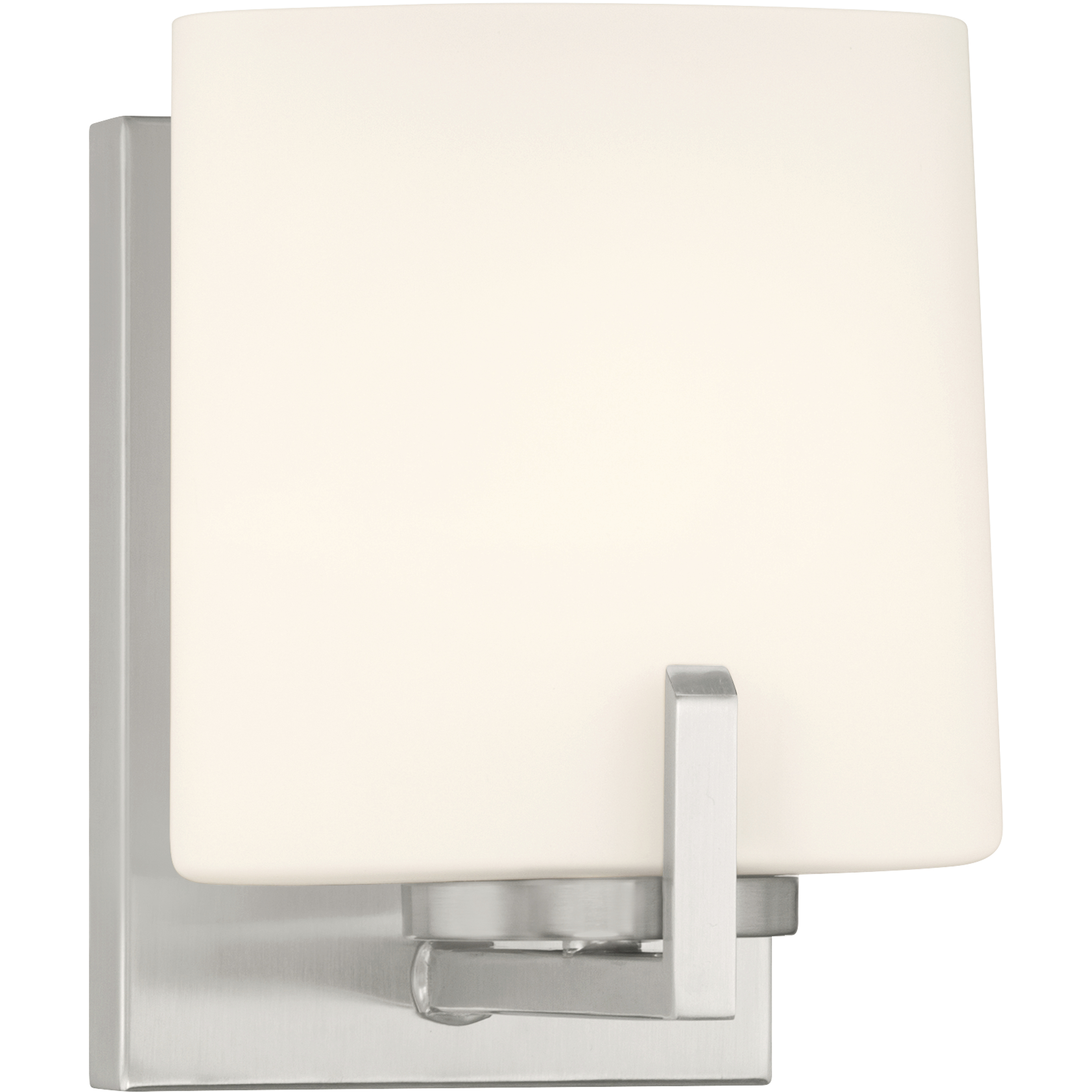 Mirelle 1 Light 6 inch Brushed Nickel Bath Sconce Wall Light