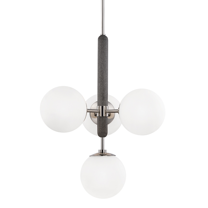 Brielle 4 Light 20.5 inch Polished Nickel Pendant Ceiling Light