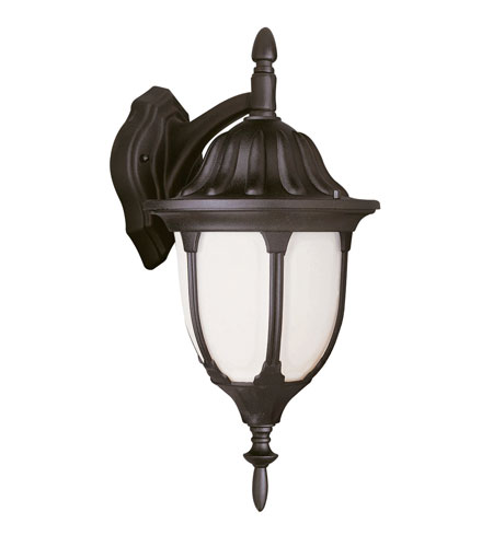 Hamilton 1 Light 13 inch WHITE Outdoor Wall Lantern