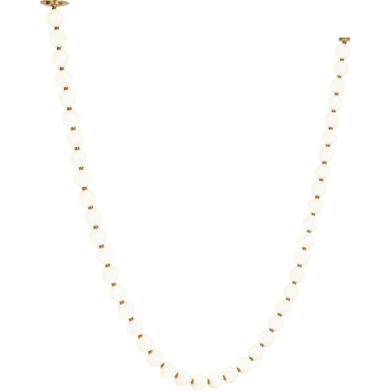 Sean Lavin Perle LED 2.8 inch Natural Brass Chandelier Ceiling Light in 2700K, Remote