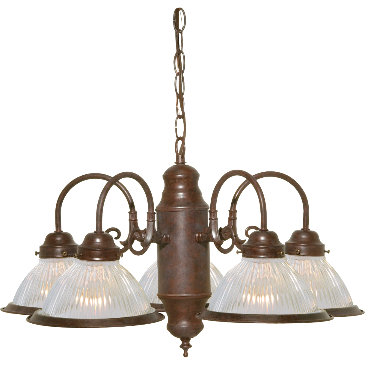 Brentwood 5 Light 22 inch Old Bronze Chandelier Ceiling Light