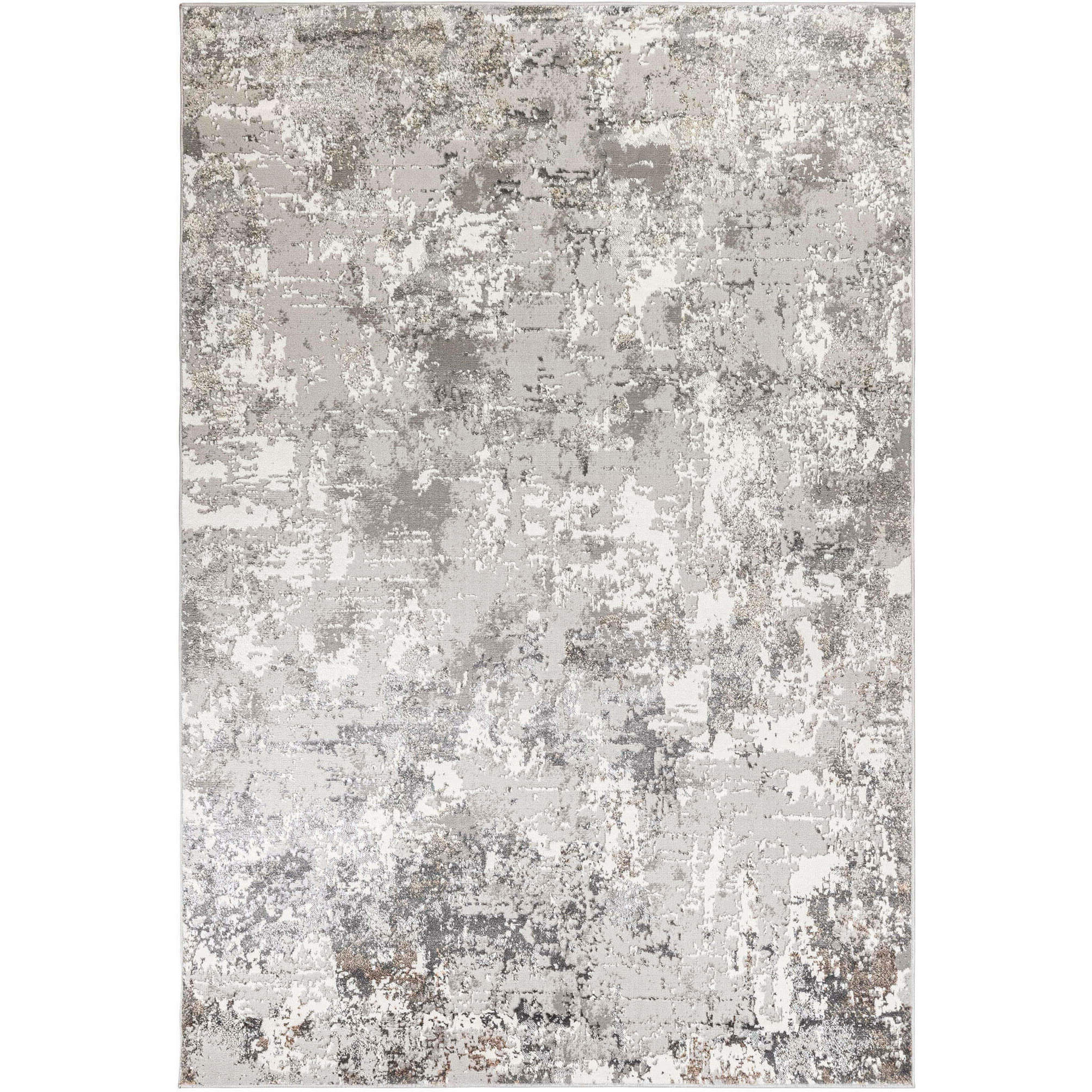 Greta 114 X 79 inch Silver Rug in 6 x 9