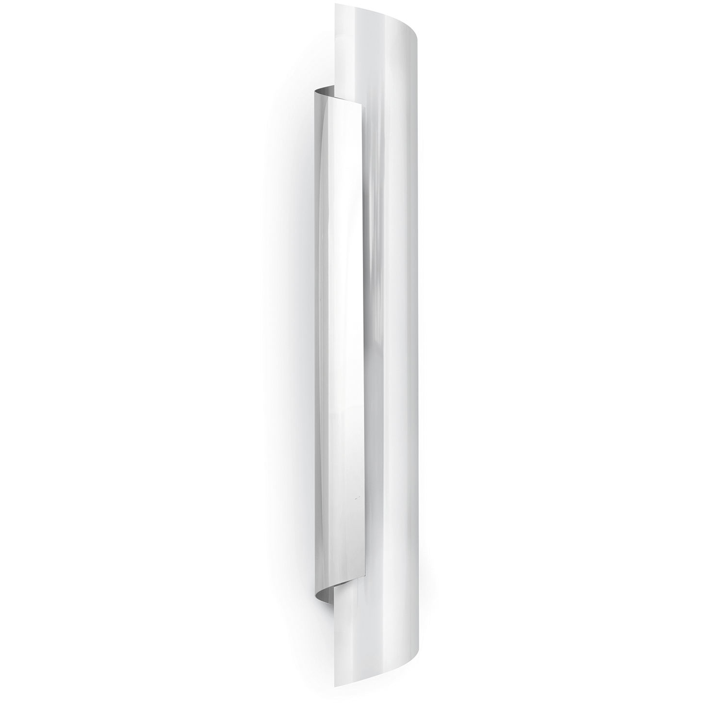 Flute 2 Light 4.75 inch Polished Nickel Wall Sconce Wall Light