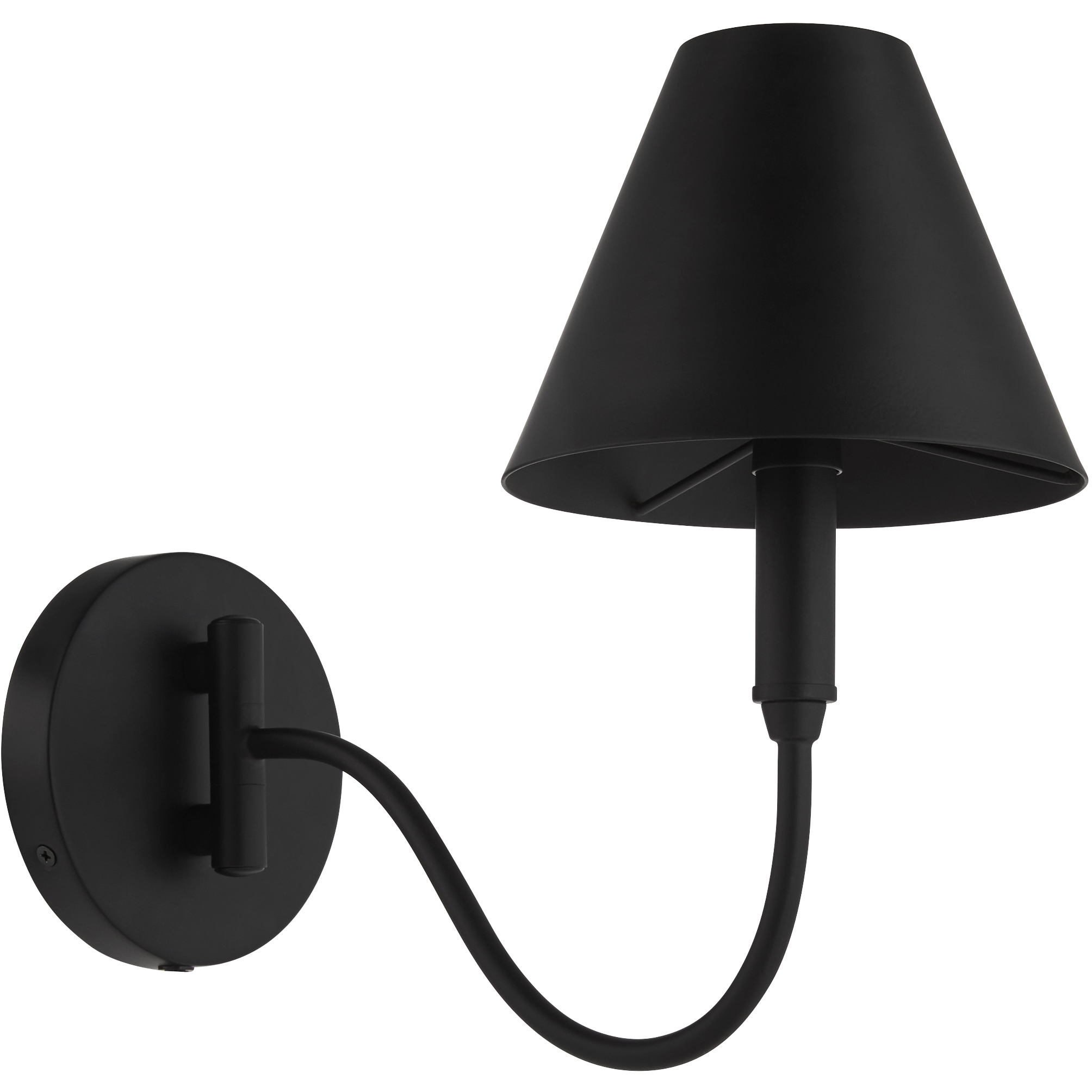 Waltz 1 Light 6.25 inch Matte Black Wall Mount Wall Light