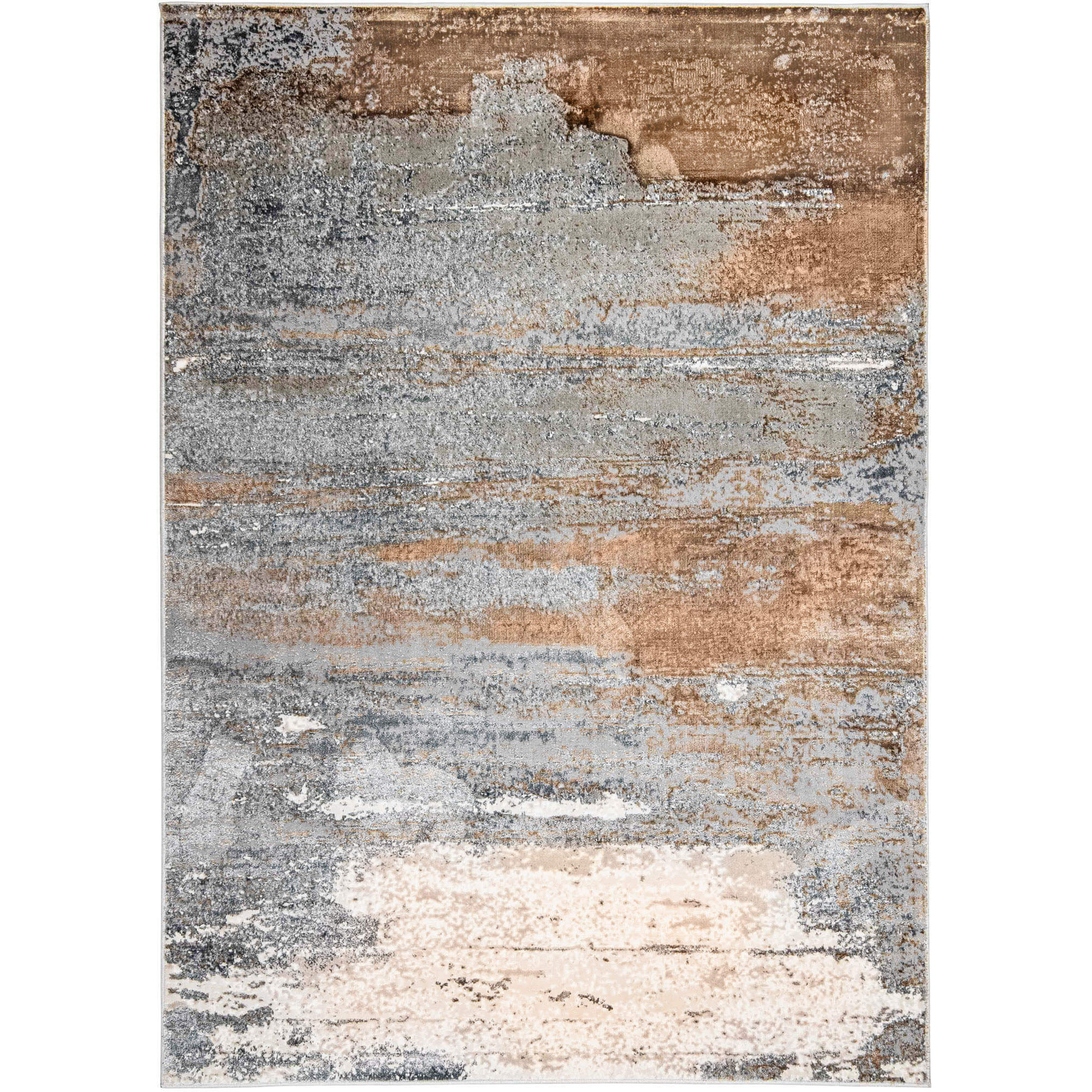 Besni 130 X 94 inch Earth Tones Rug in 8 x 11