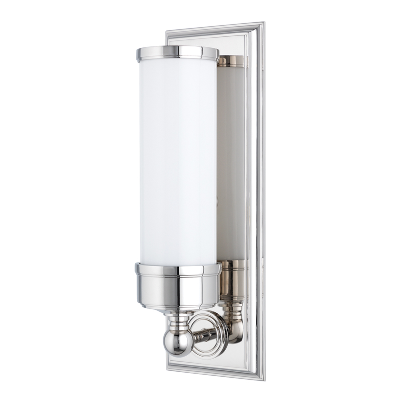 Everett 1 Light 4.75 inch Polished Nickel Bath and Vanity Wall Light