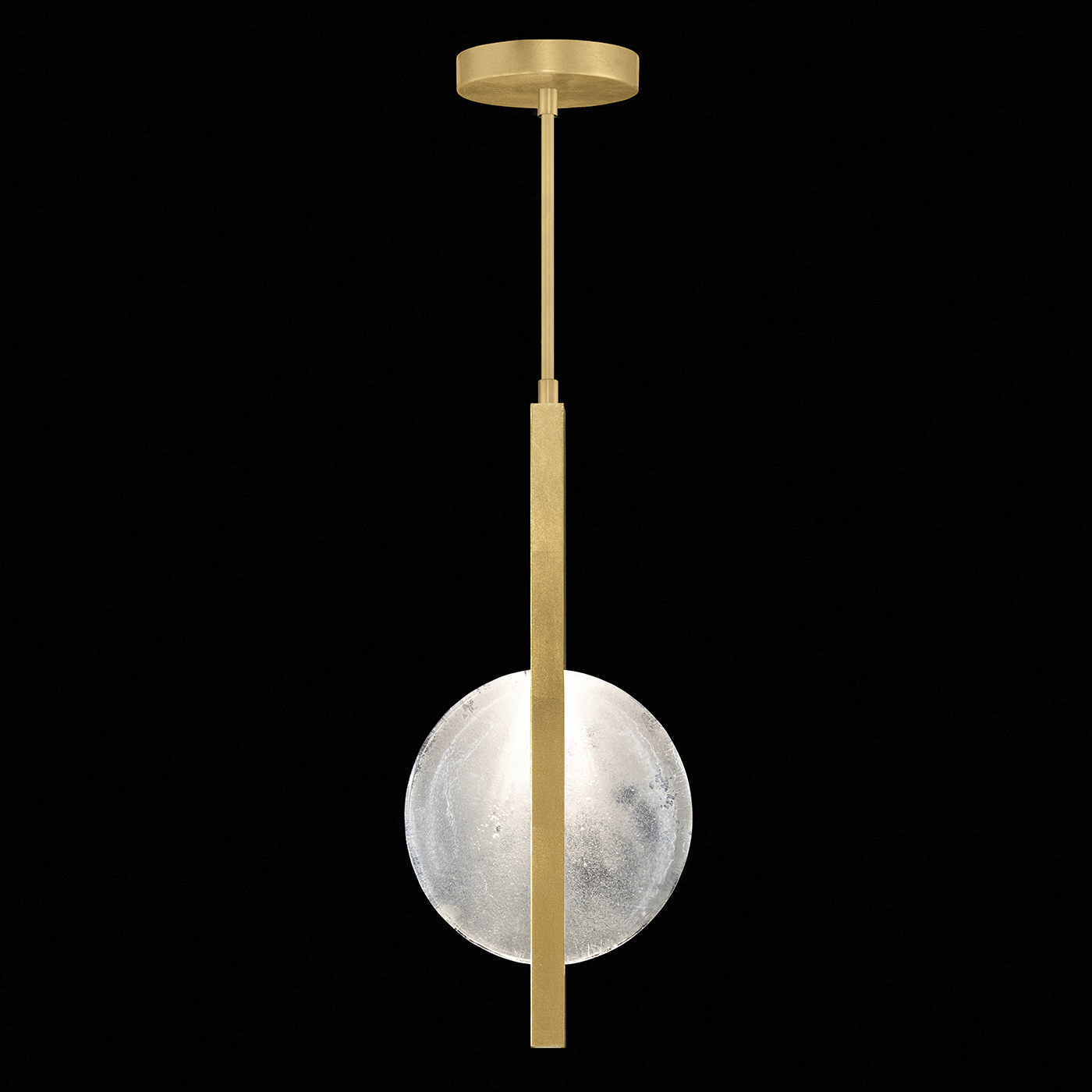 Selene 2 Light 11 inch Gold Pendant Ceiling Light