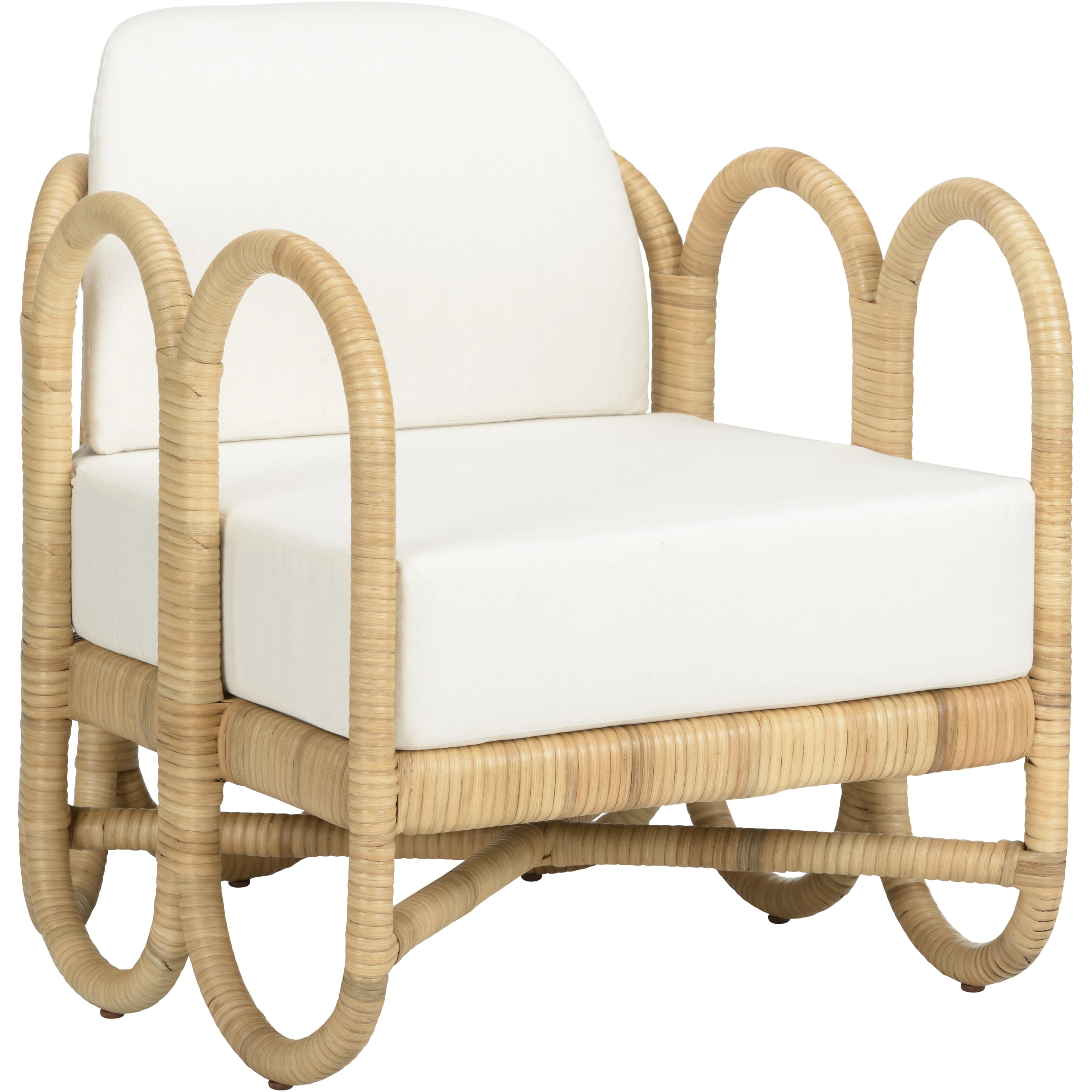 Cuixmala Brown Lounge Chair