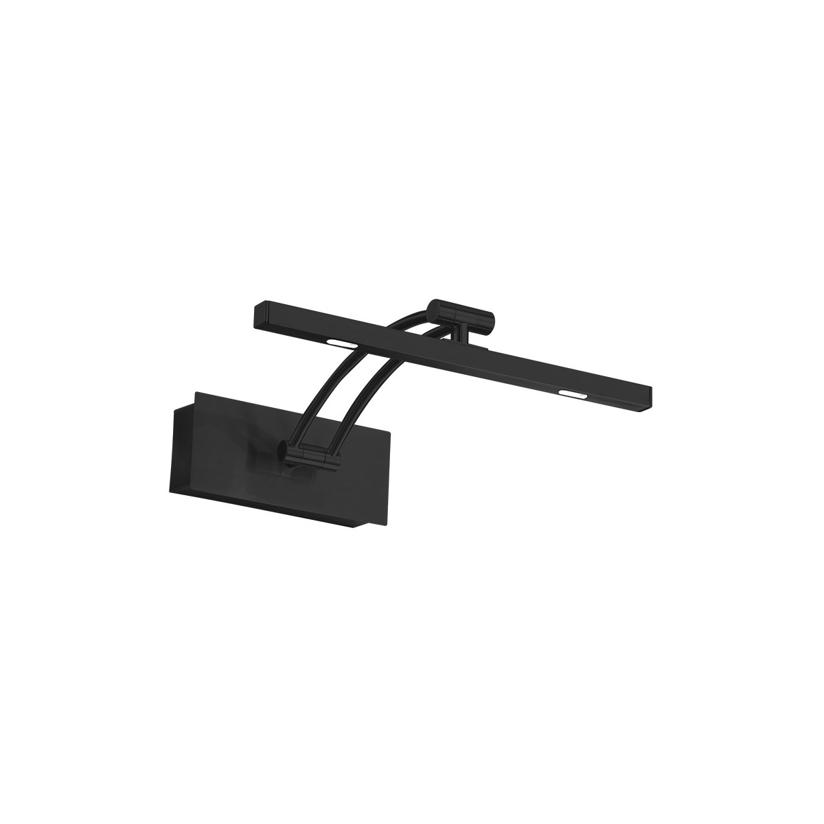 Doreen 1 53 watt 24.25 inch Matte Black Picture Light Wall Light
