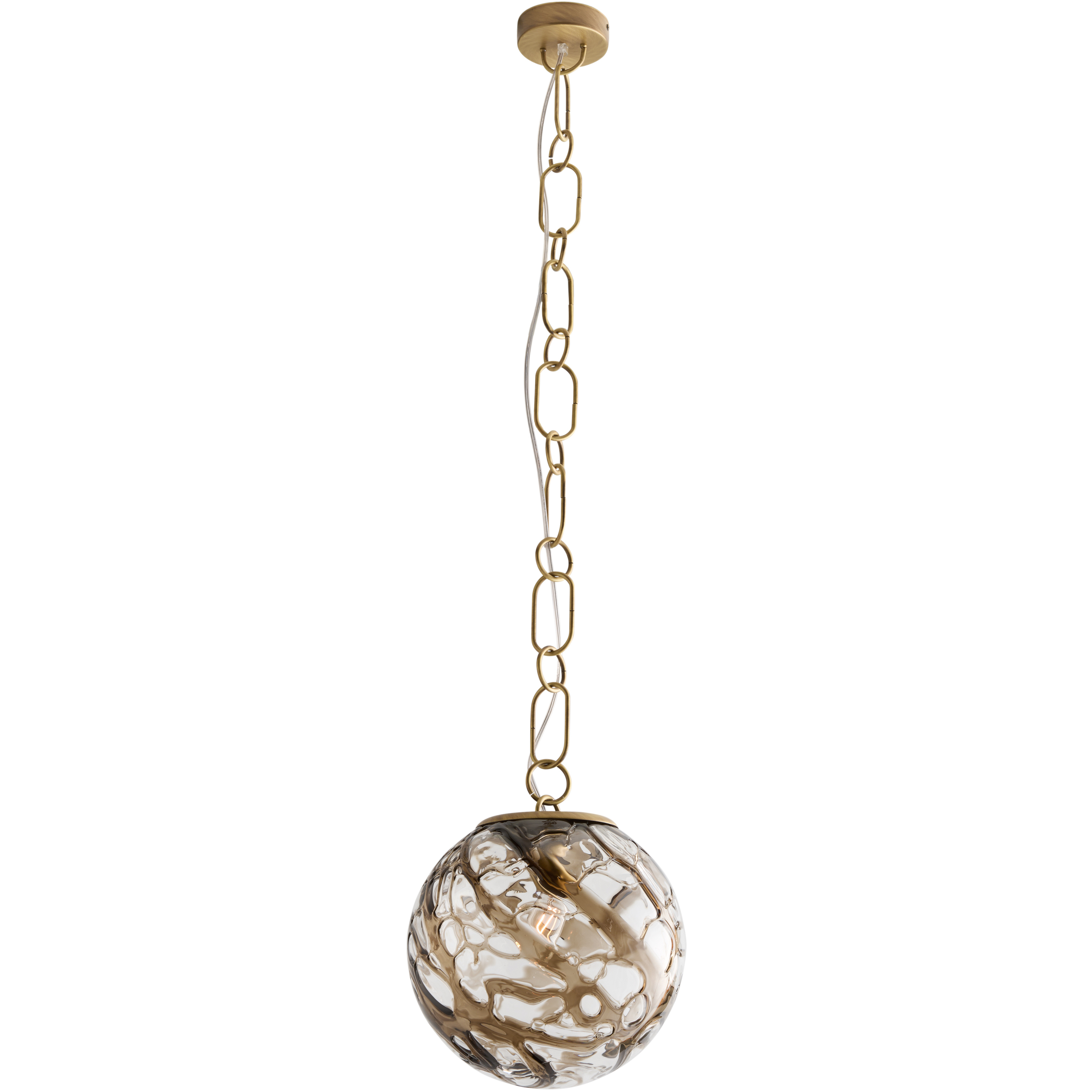Amo 1 Light 12 inch Black and Gold Pendant Ceiling Light