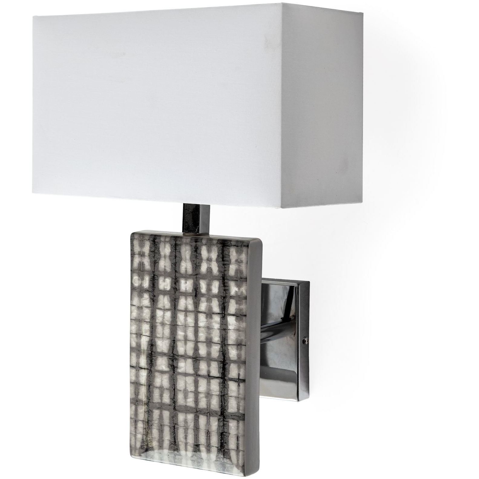 Arcadia 8.5 inch White Wall Sconce Wall Light
