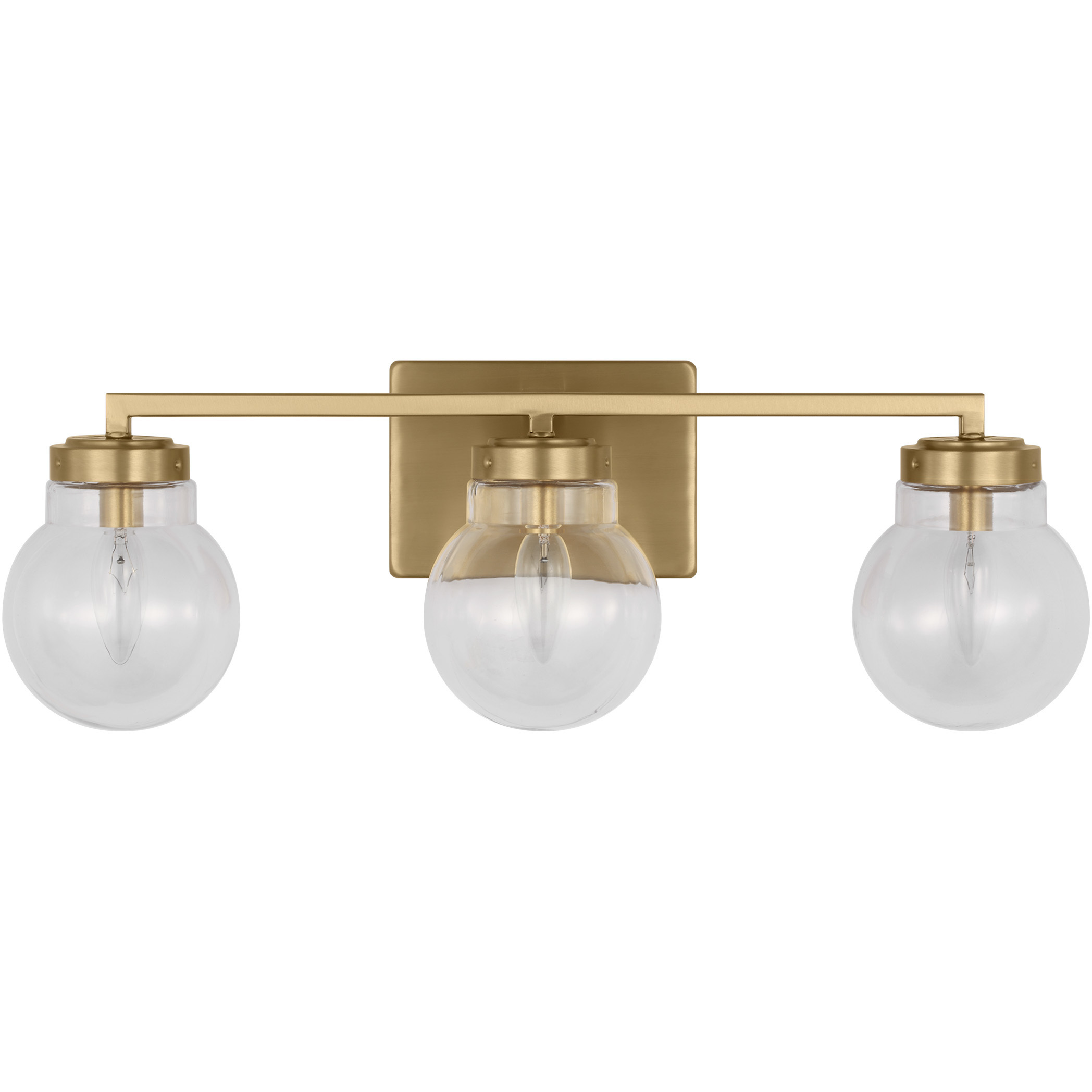 Renny 3 Light 24 inch Satin Brass Wall Bath Fixture Wall Light
