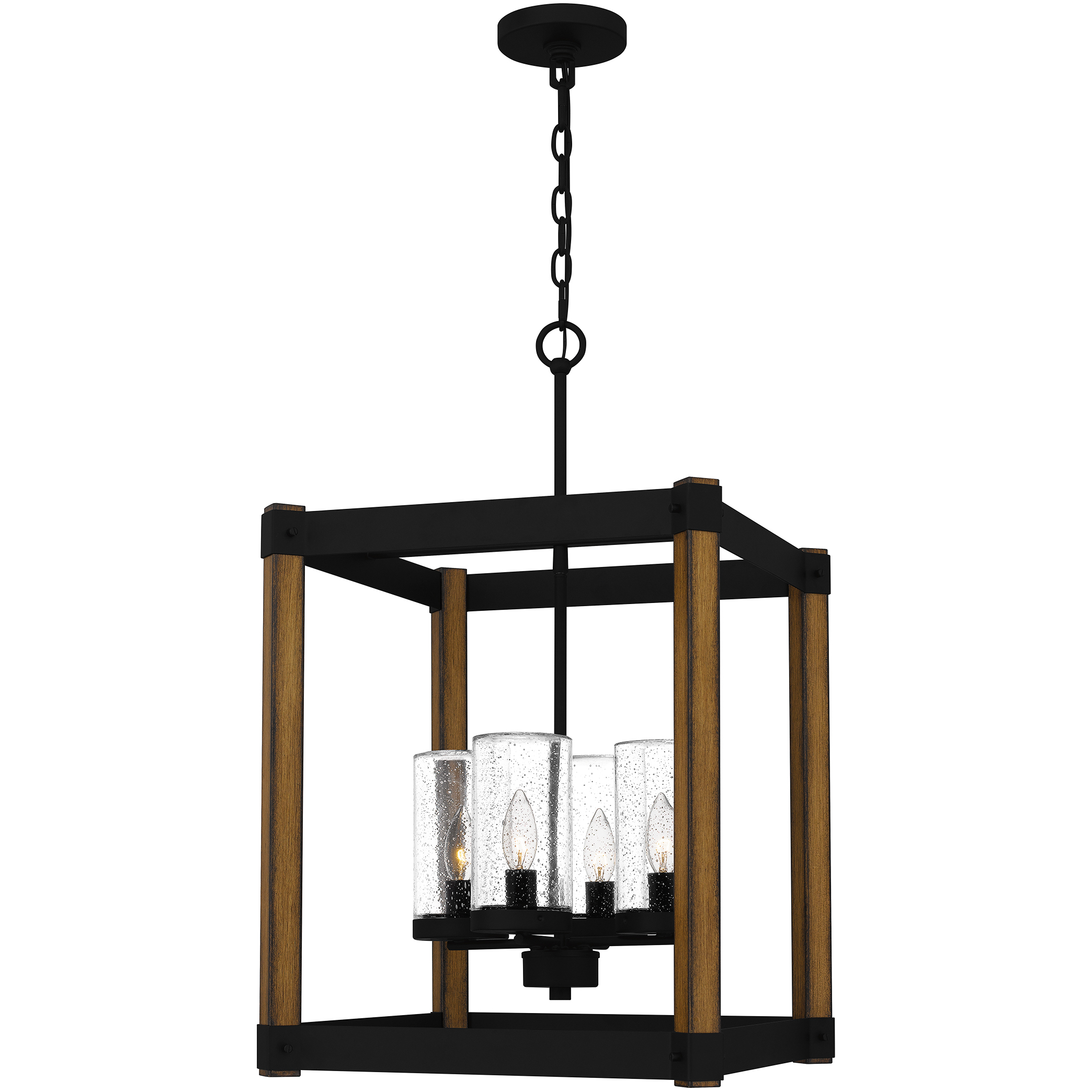 Rylan 4 Light 17 inch Matte Black Pendant Ceiling Light
