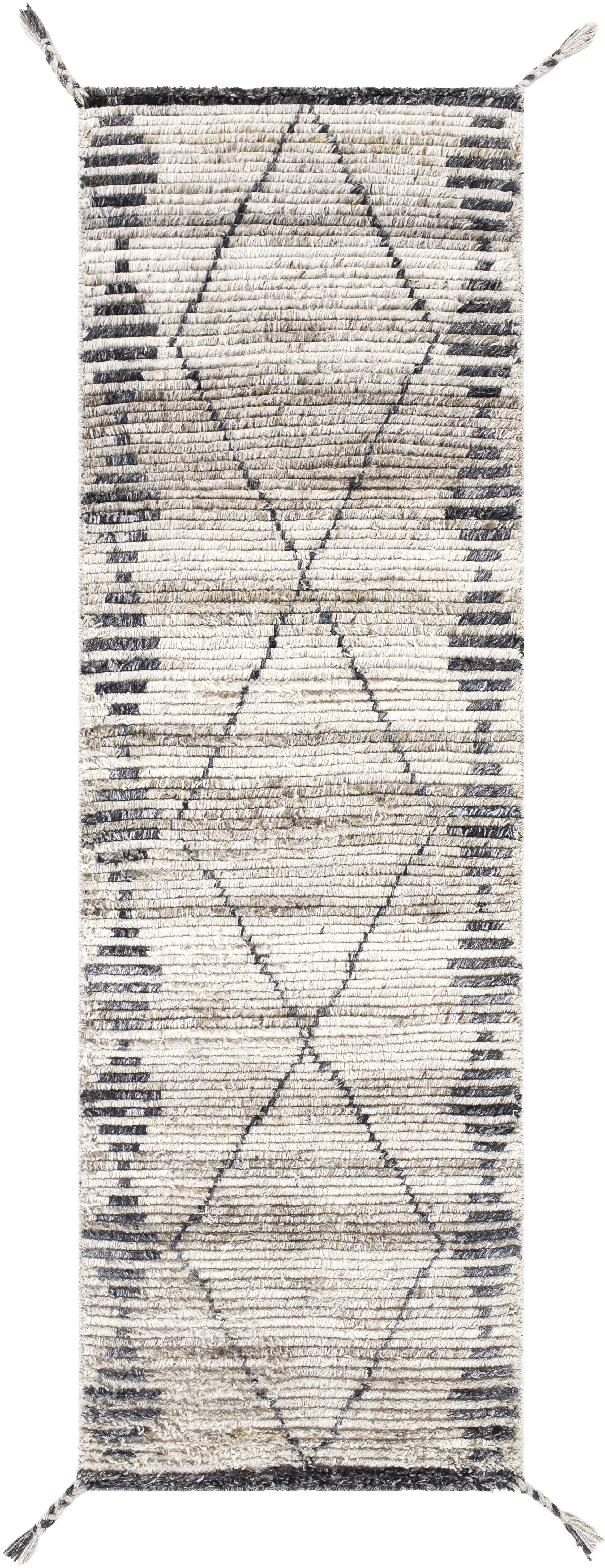 Birch 96 X 30 inch Light Beige Rug in 2.5 x 8, Runner