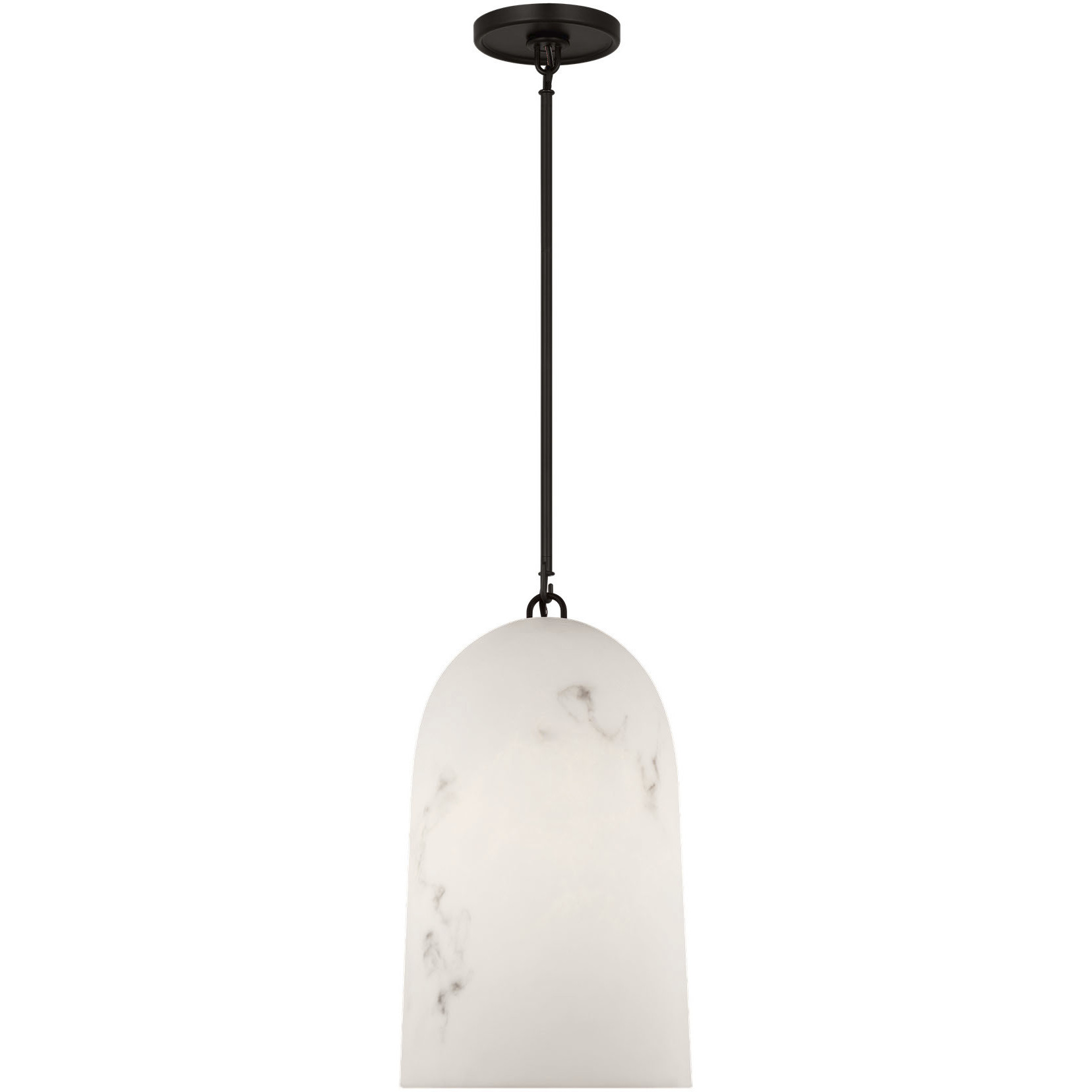 C&M by Chapman & Myers Savina 1 Light 10 inch Aged Iron Pendant Ceiling Light