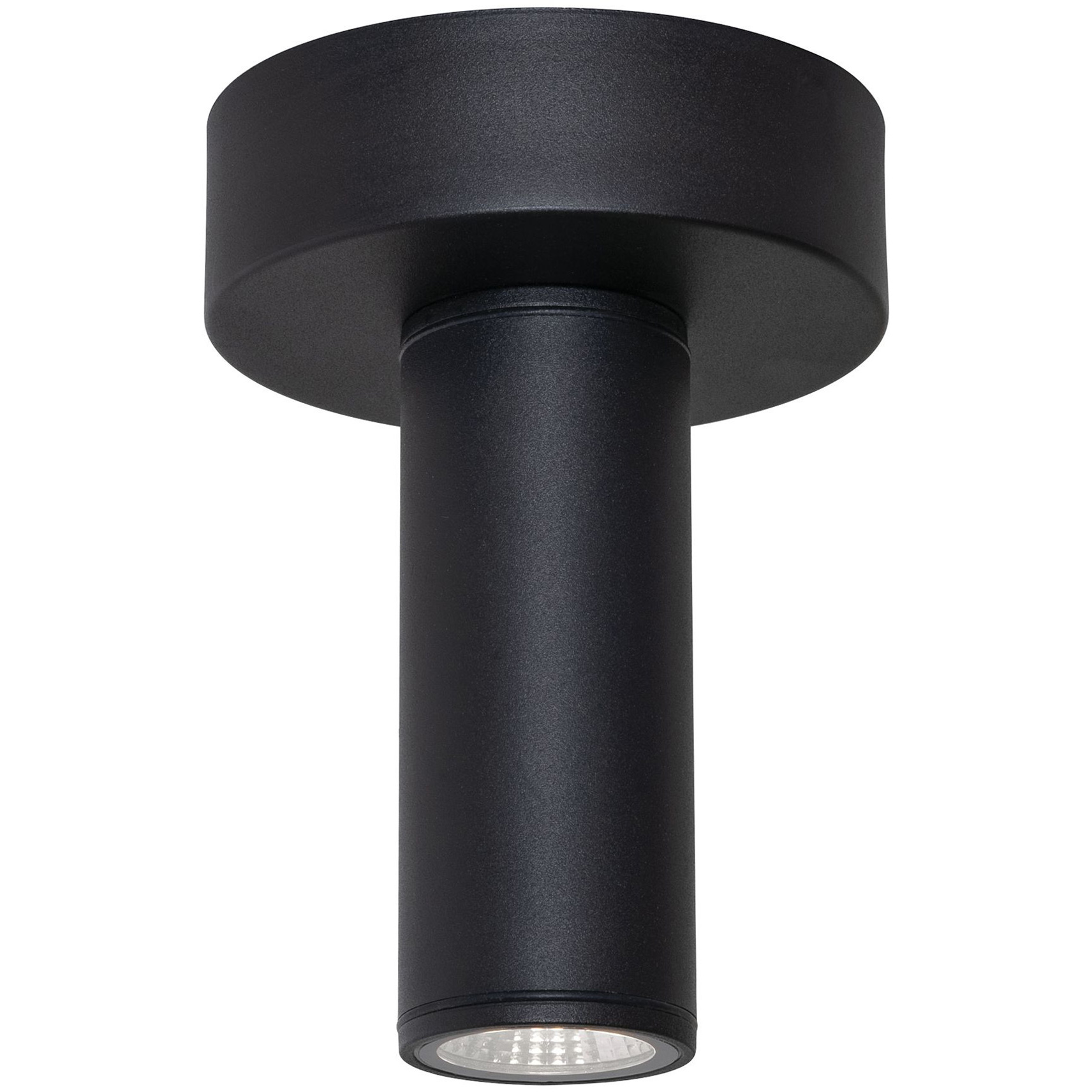 Beverly LED 5.91 inch Black Outdoor Flush Mount