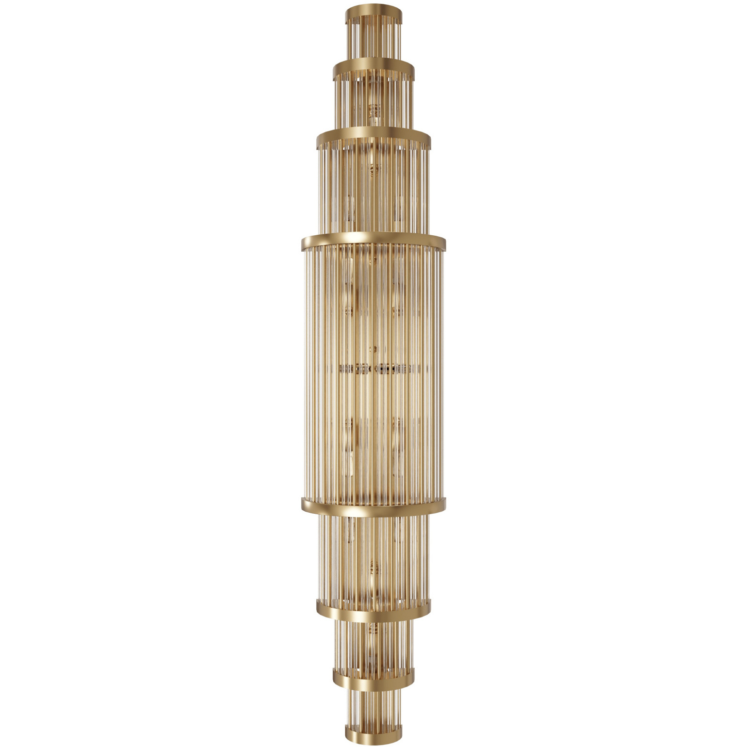 Waldorf Wall Sconce Wall Light in Aged Brass