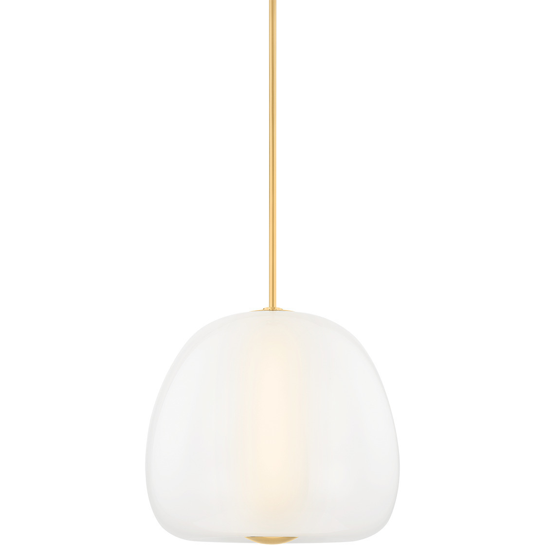 Scranton LED 19 inch Aged Brass Pendant Ceiling Light