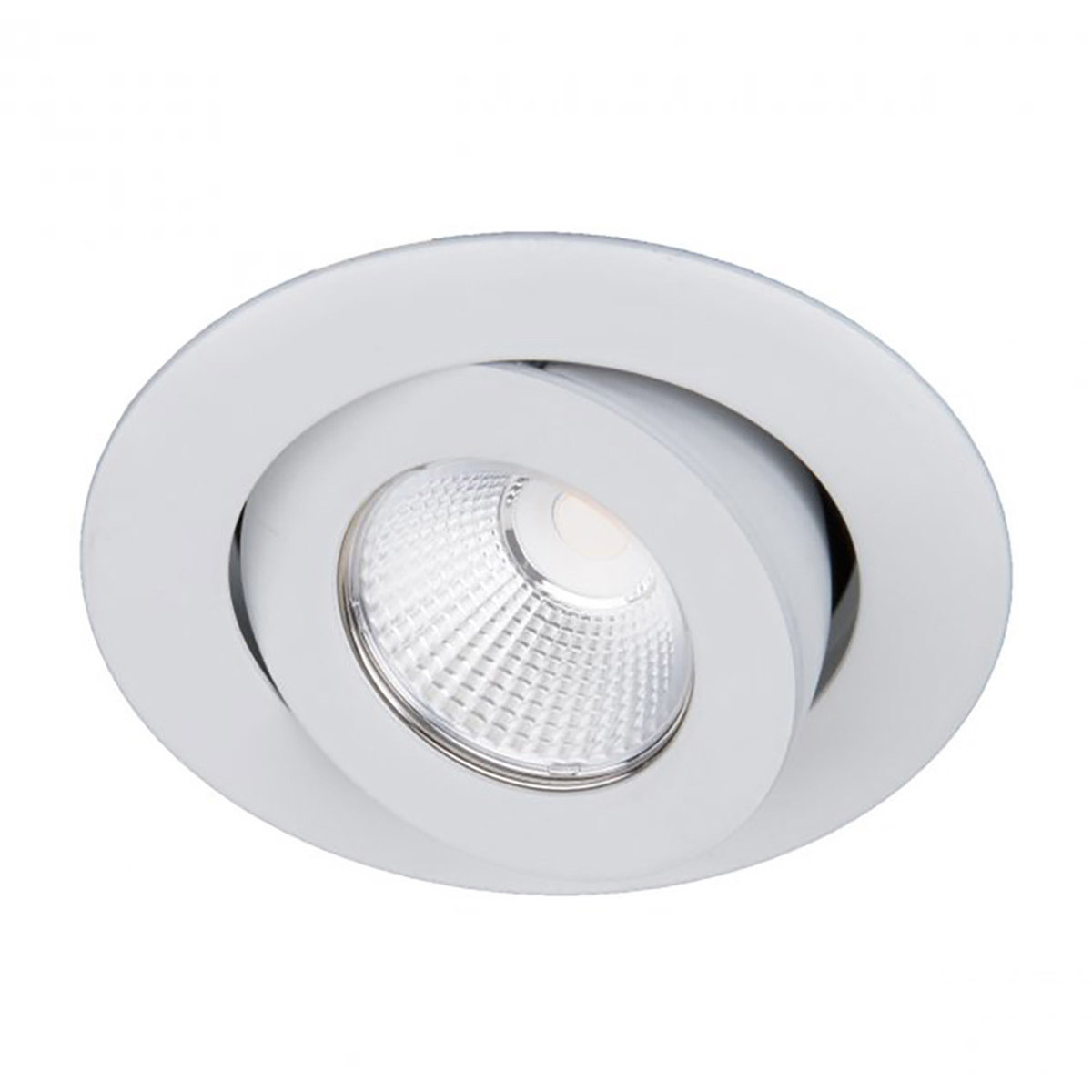 Ocularc LED White Recessed Lighting in Flood, 2700K