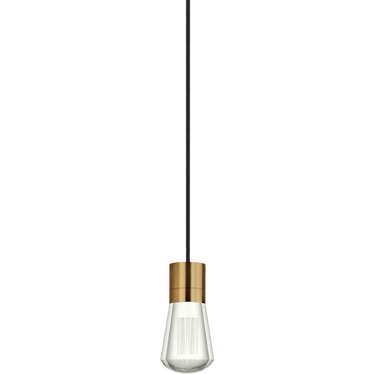 Sean Lavin Alva LED 3.6 inch Natural Brass Pendant Ceiling Light