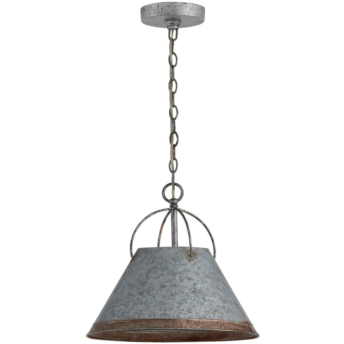 Austin Allen & Co. 9E363A Alvin 1 Light 13.75 inch Antique