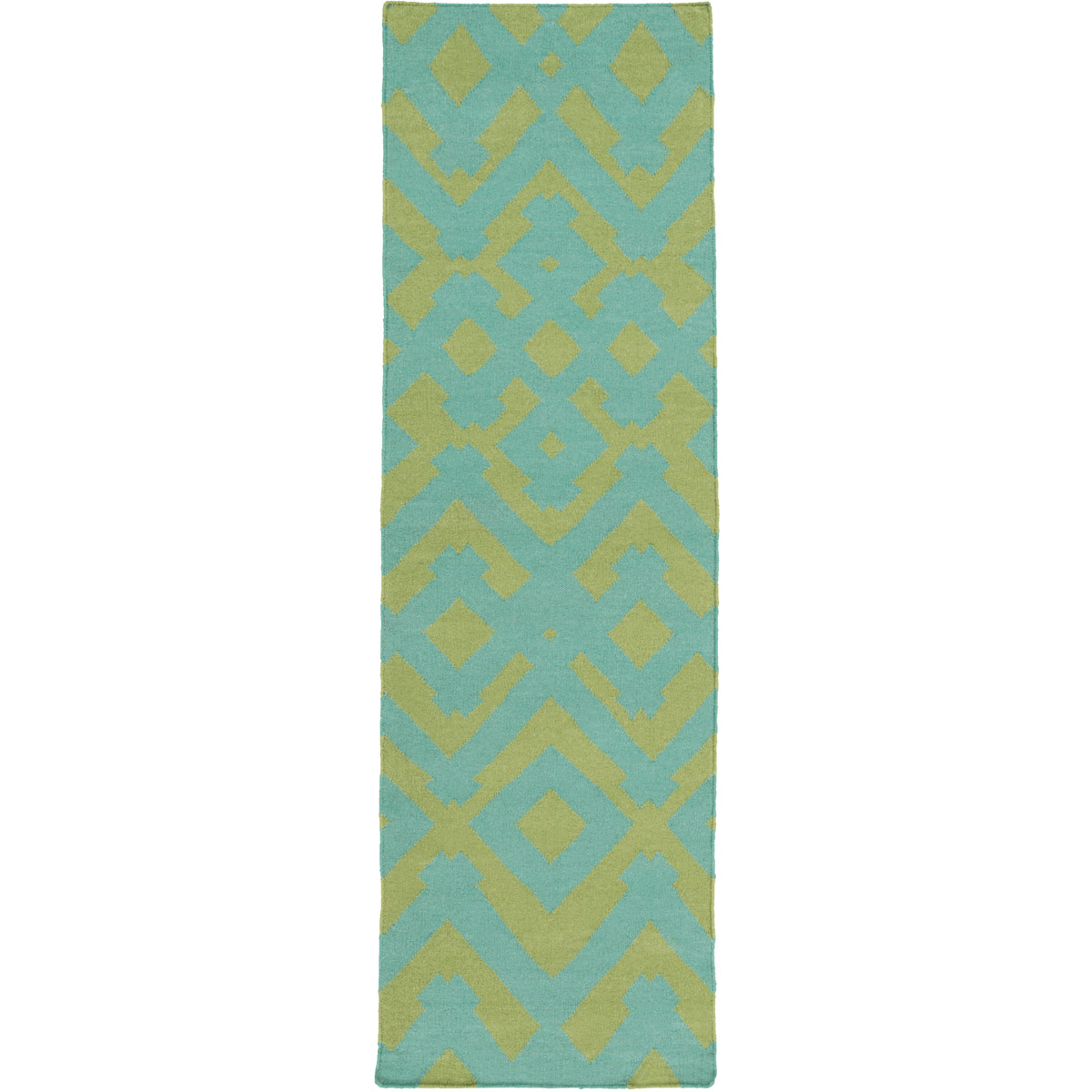 Paddington 36 X 24 inch Emerald, Grass Green Rug