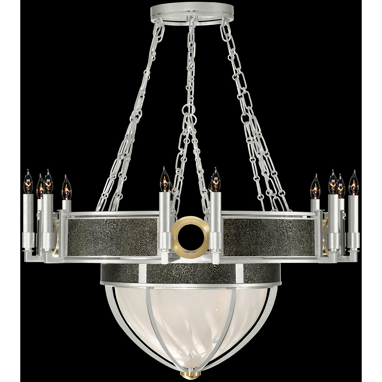 Mirage 15 Light 35.75 inch Silver Chandelier Ceiling Light