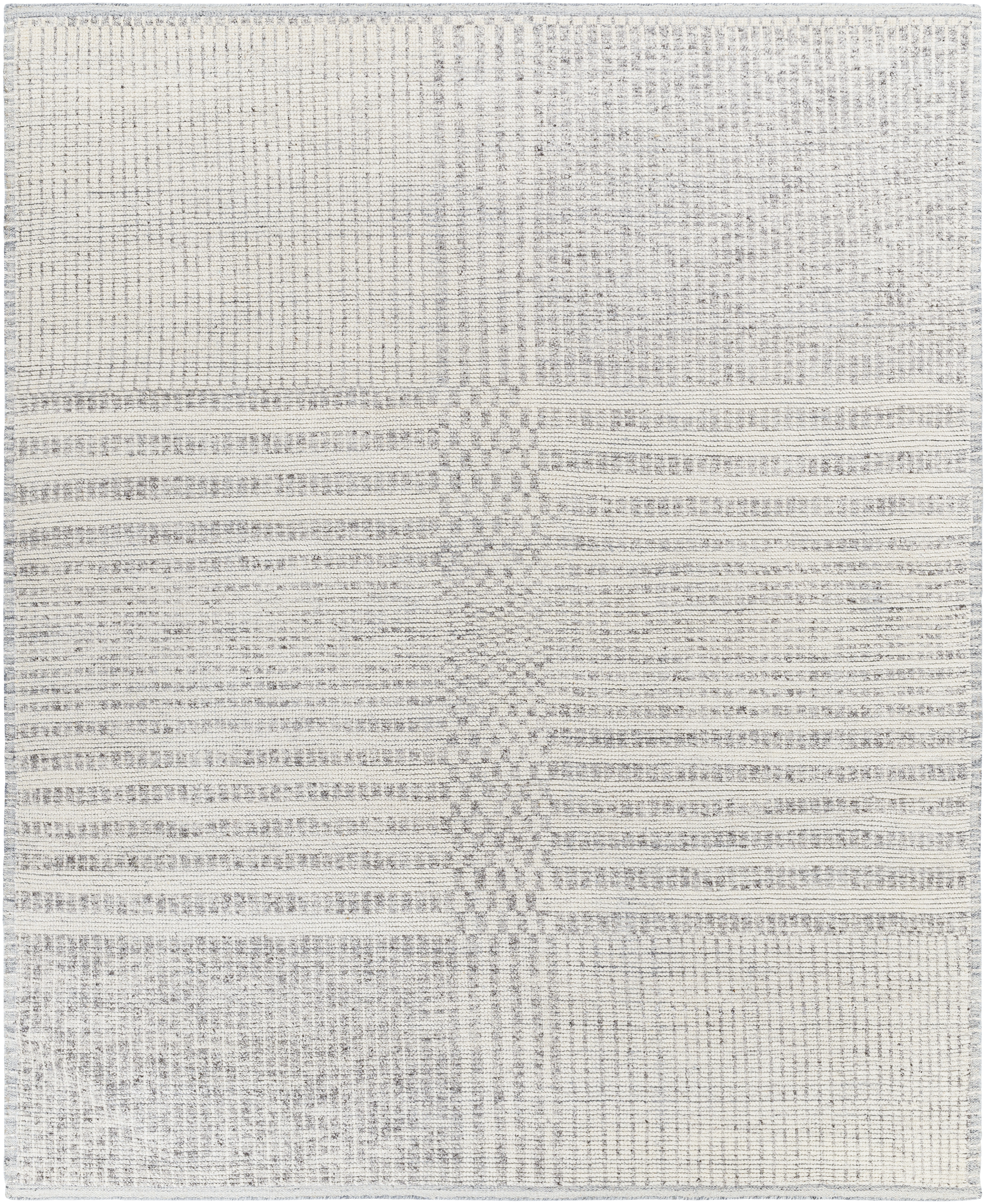 Malaga 108 X 72 inch Light Gray Rug, Rectangle