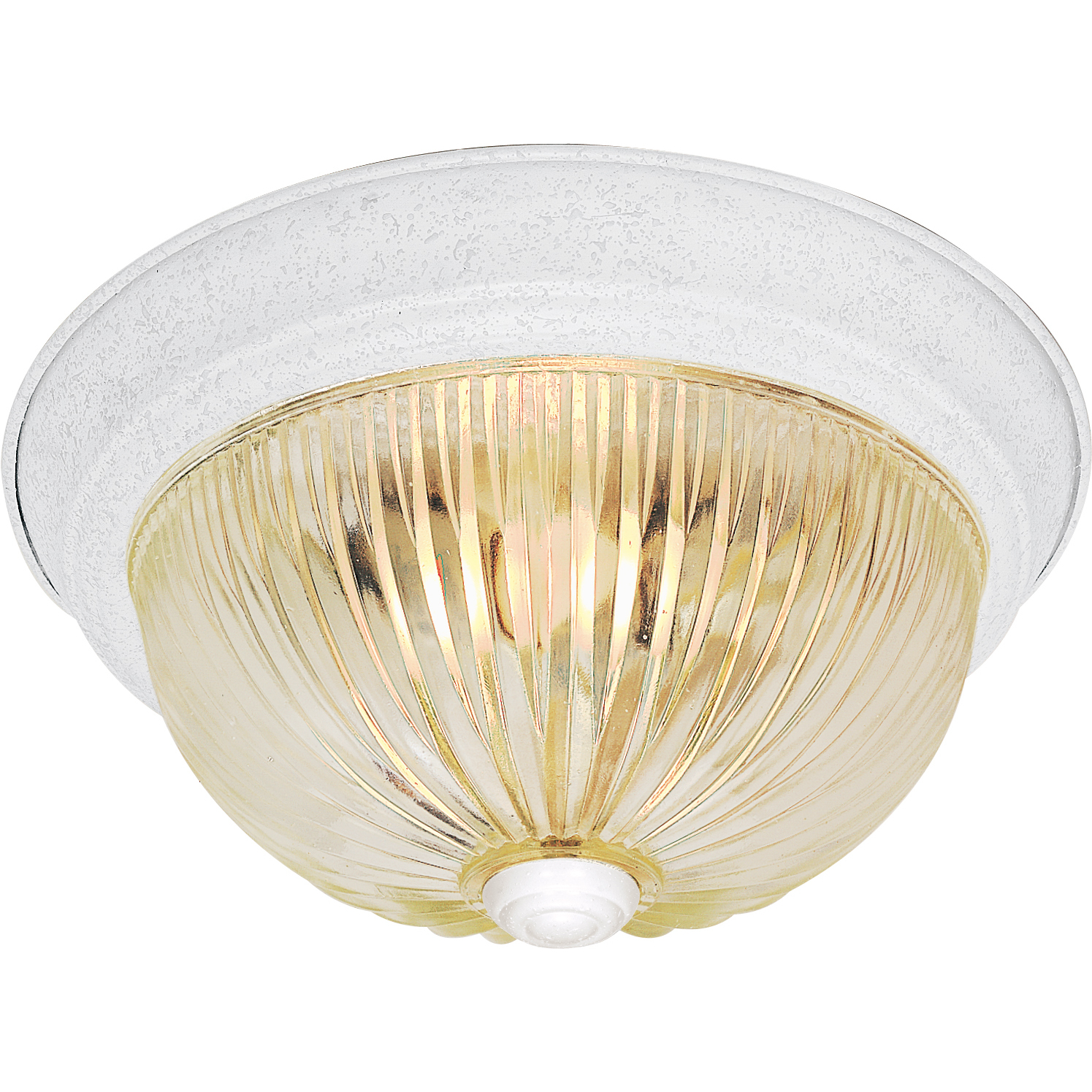 Brentwood 3 Light 15 inch Textured White Flush Mount Ceiling Light