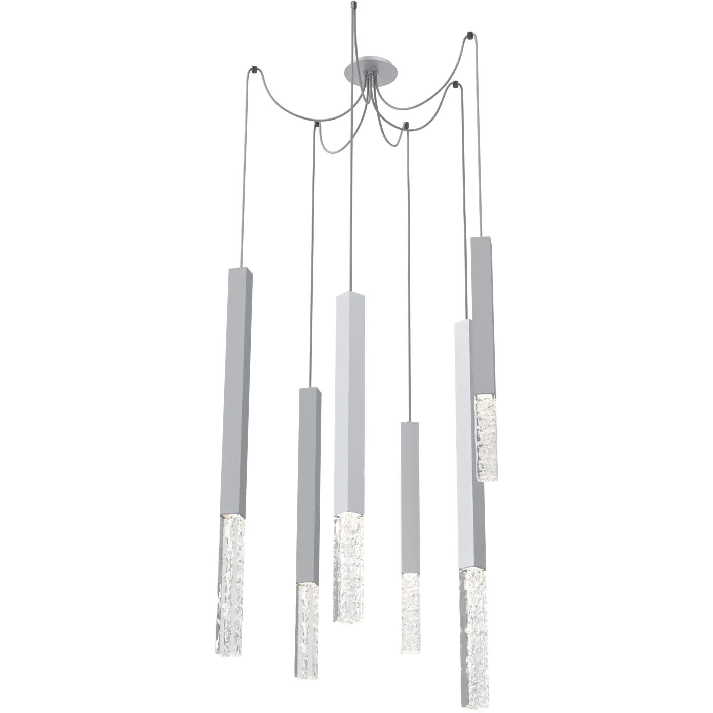 Axis XL LED 11 inch Classic Silver Swag Multi-Pendant Ceiling Light