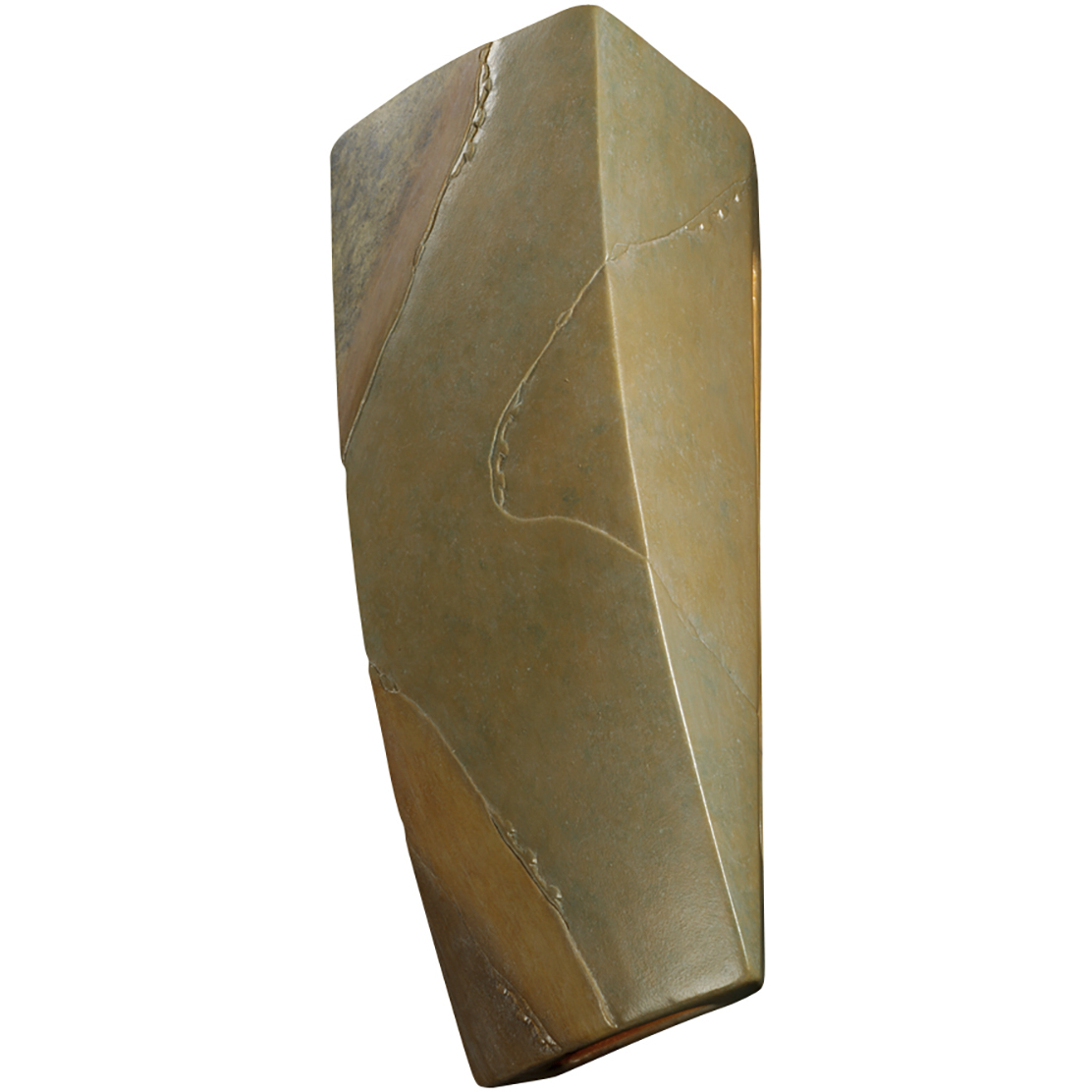 Ambiance Rectangle LED 5.75 inch Tierra Red Slate ADA Wall Sconce Wall Light