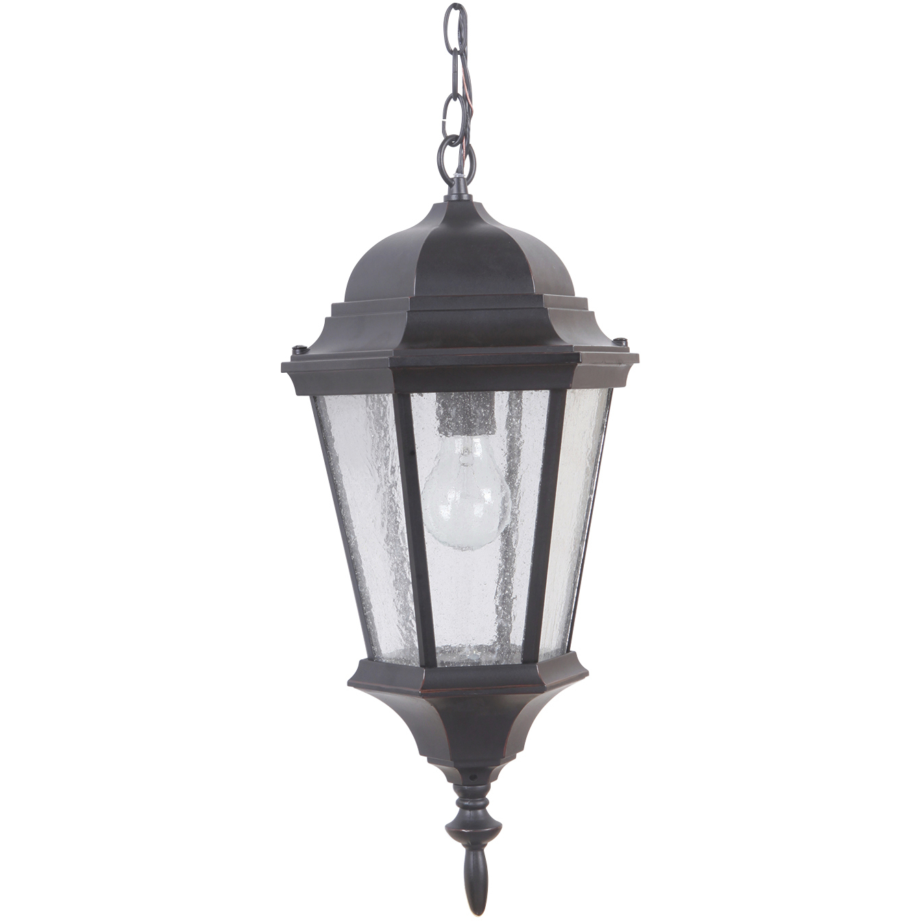 Chadwick 1 Light 9.41 inch Oiled Bronze Gilded Outdoor Pendant, Medium