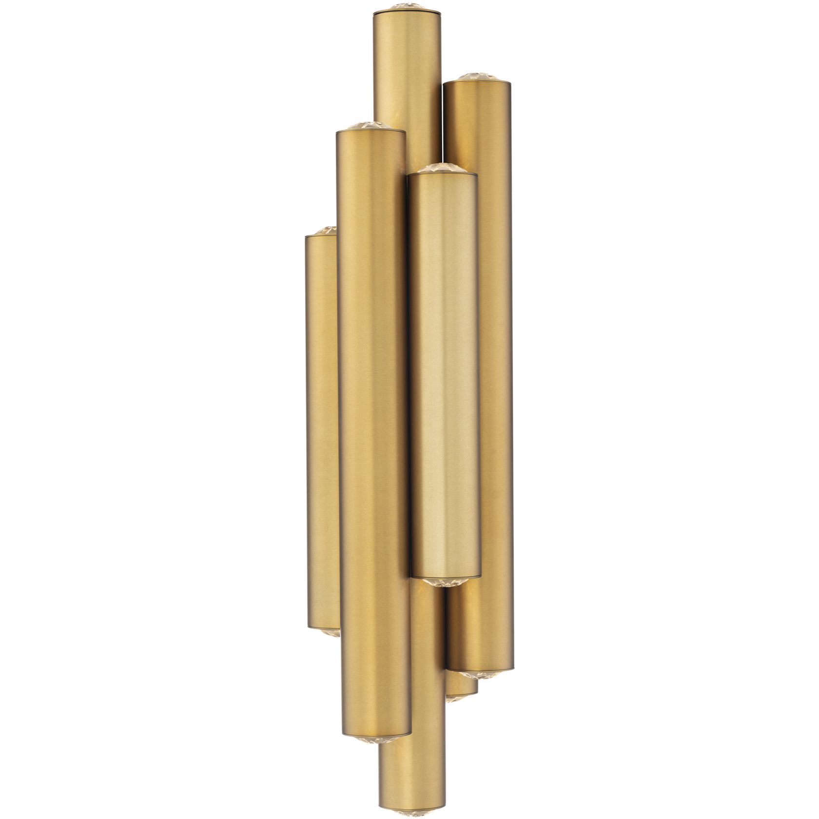 Beyond Tamara LED 5.88 inch Aged Brass Wall Sconce Wall Light