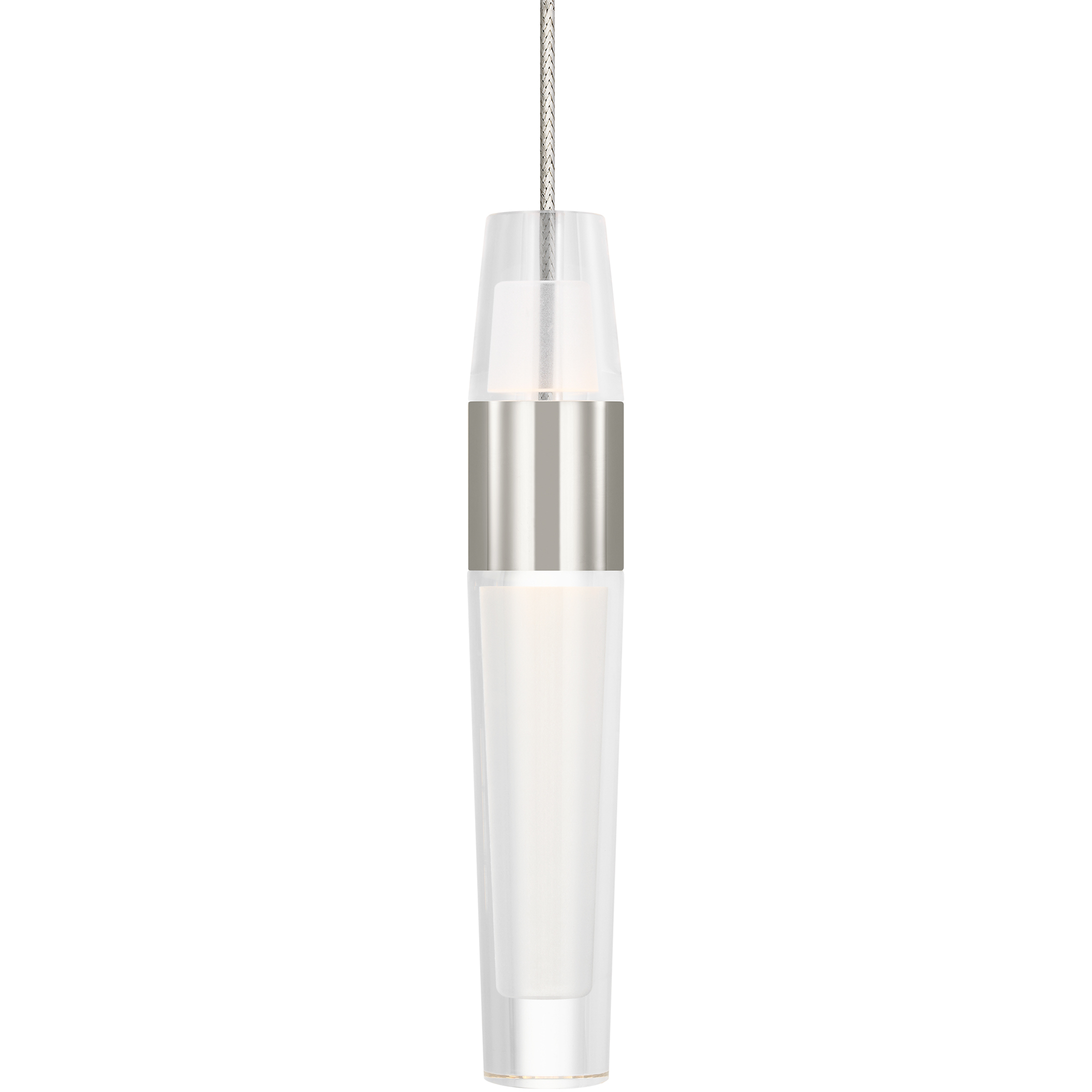Sean Lavin Lassell 1 Light 12V Polished Nickel Low-Voltage Pendant Ceiling Light
