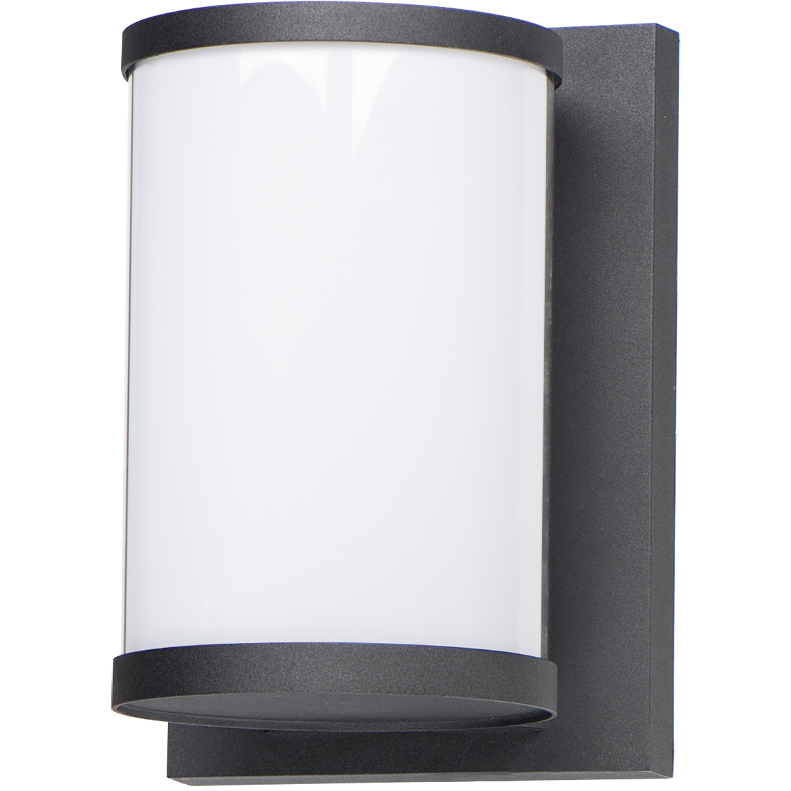 Barrel LED 9.75 inch Black Outdoor Wall Mount