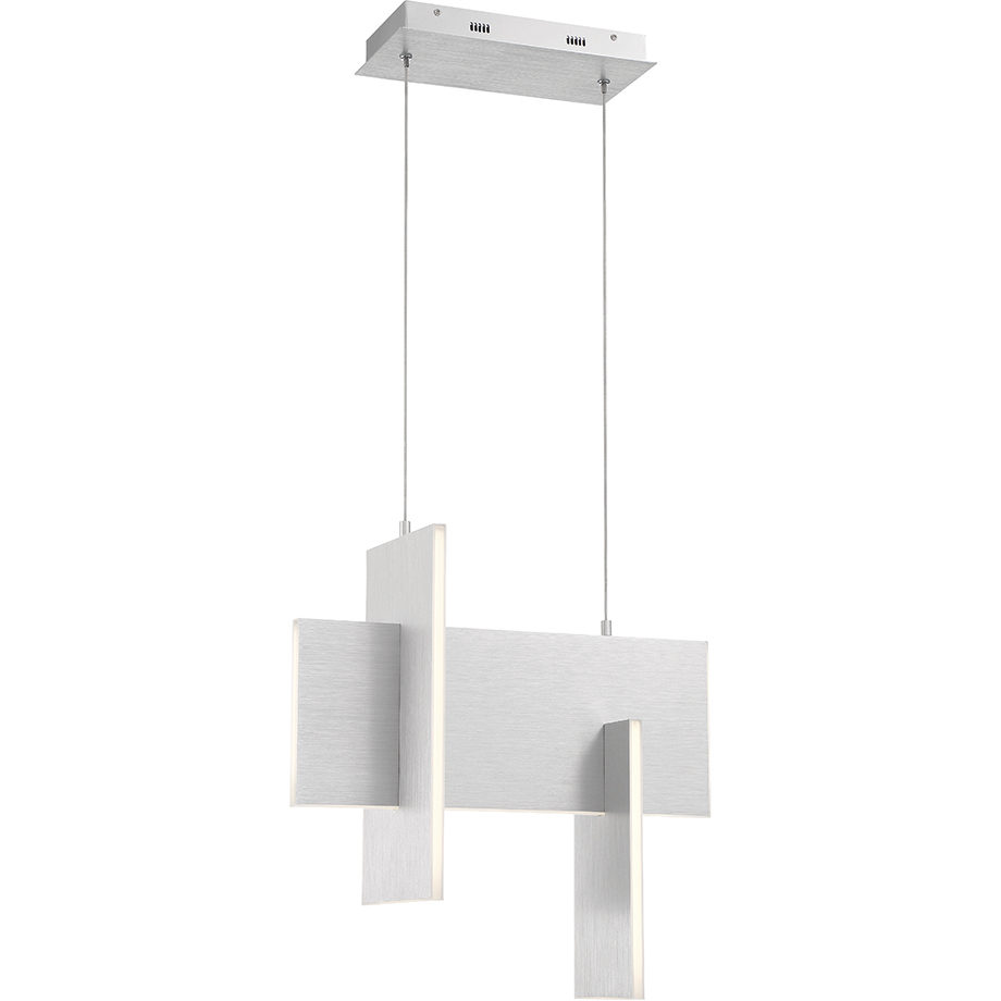 Coburg LED 8 inch Aluminium Pendant Ceiling Light in Aluminum