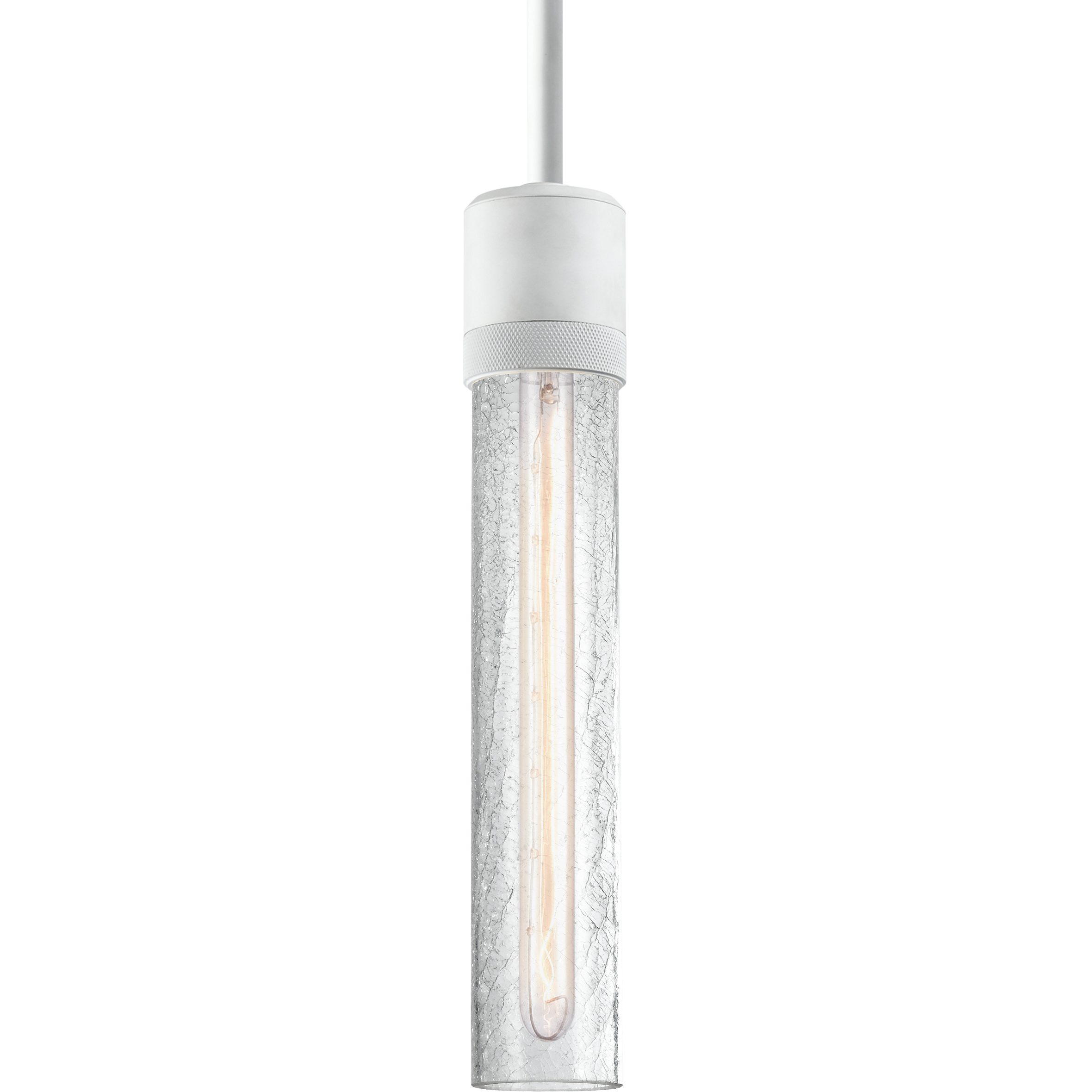 Zigrina 1 Light 5.13 inch Matte White Pendant Ceiling Light