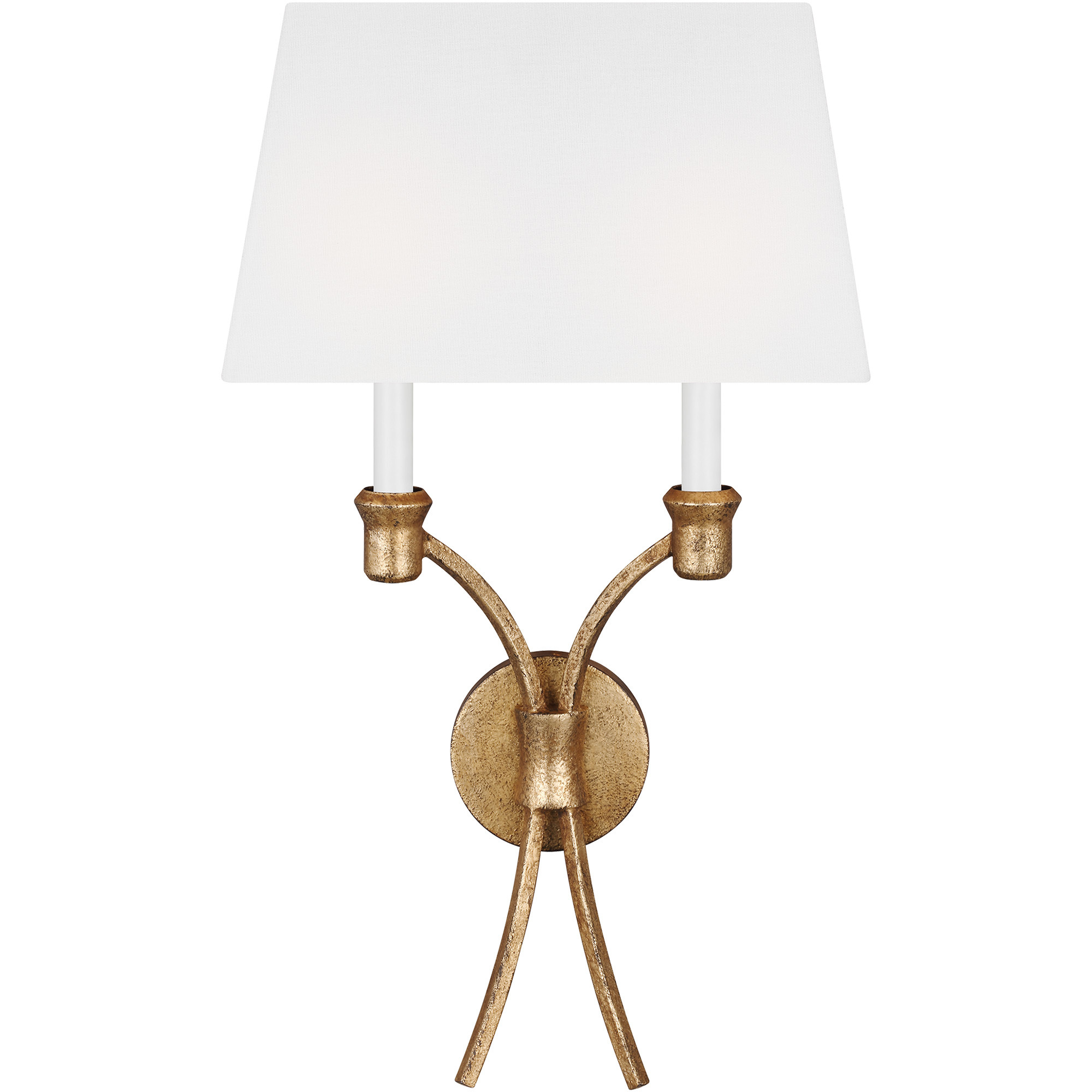 C&M by Chapman & Myers Westerly 2 Light 13.5 inch Antique Gild Wall Bath Fixture Wall Light