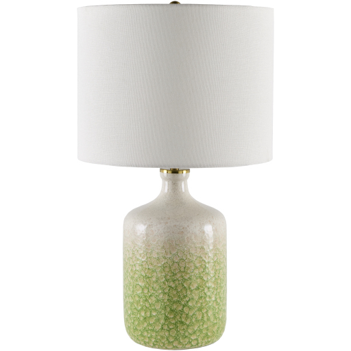 Benin 23 inch 100 watt Glazed and Painted Accent Table Lamp Portable Light