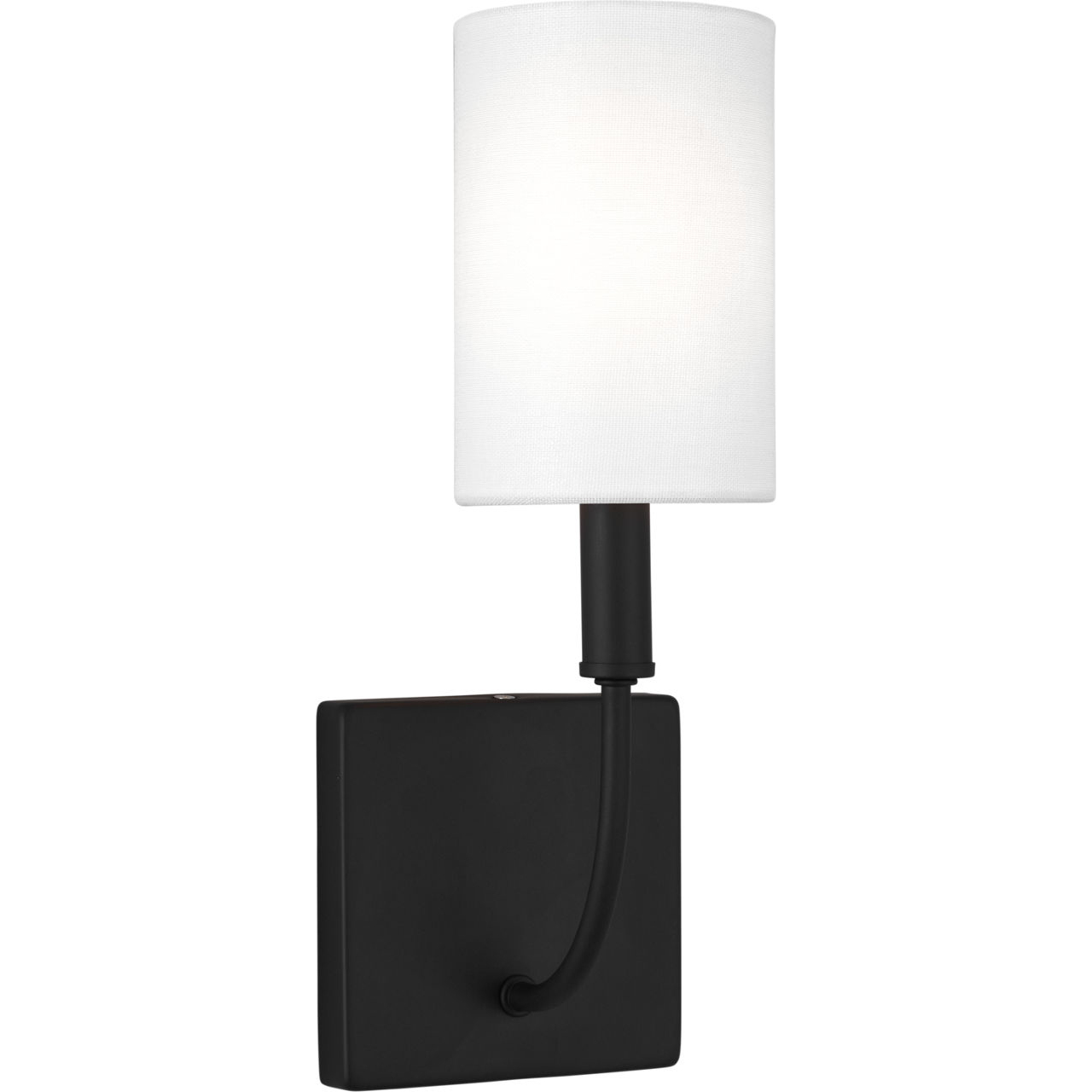 Greenwich 1 Light 5 inch Midnight Black Bath Vanity Wall Light