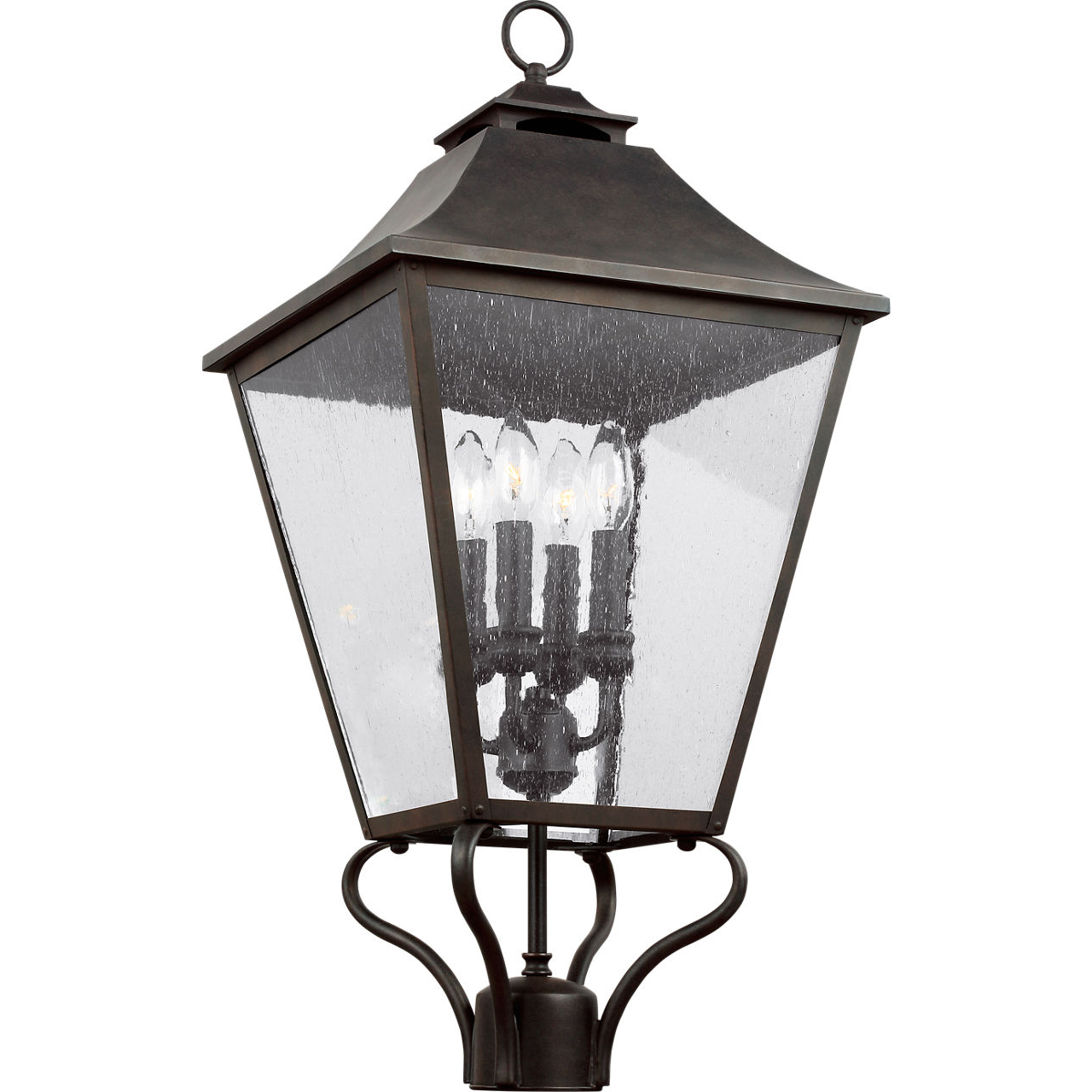 Sean Lavin Galena 4 Light 29 inch Sable Outdoor Post Lantern