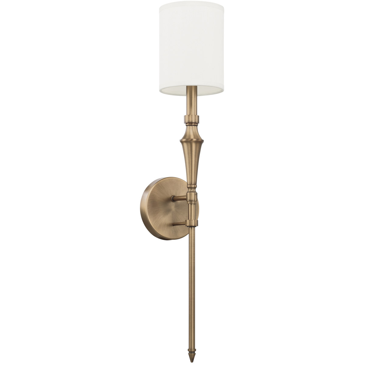 Amelia 1 Light 5 inch Aged Brass Sconce Wall Light
