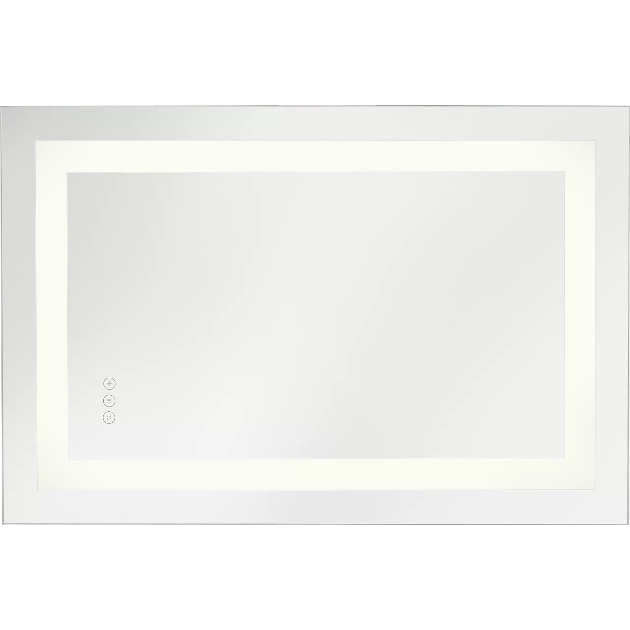 Mera 36 X 24 inch Might Bright White LED Wall Mirror