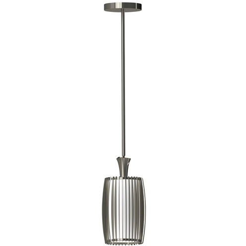 Night Moves LED 6.5 inch Pewter Mini Pendant Ceiling Light