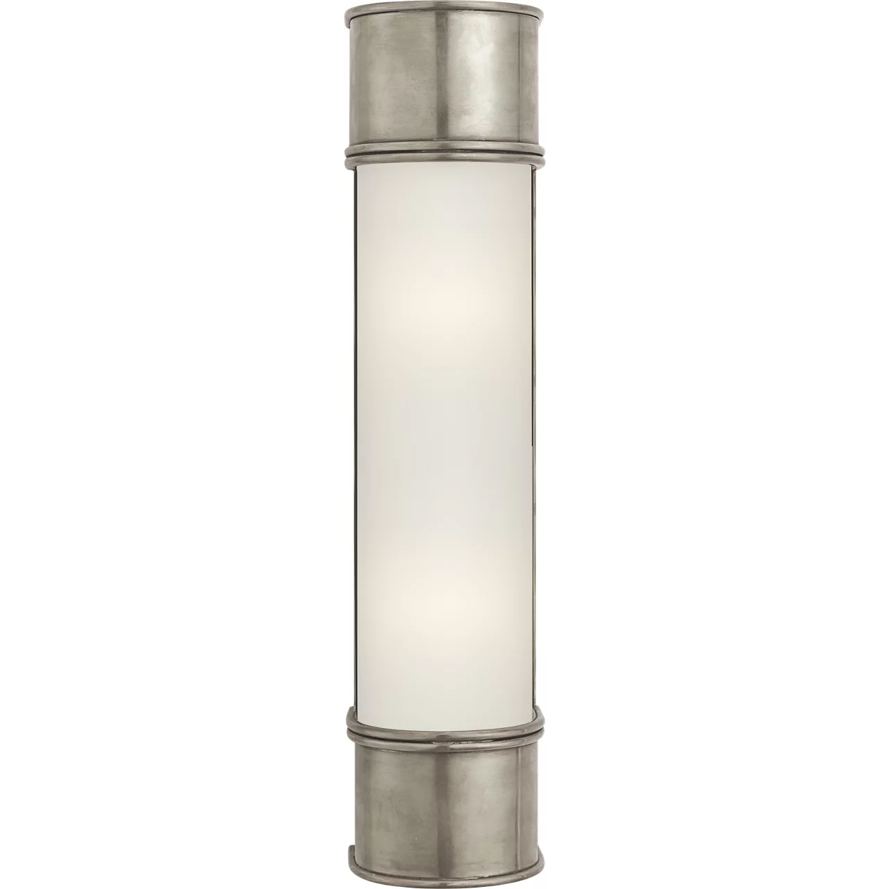Chapman & Myers Oxford 2 Light 4.25 inch Antique Nickel Bath Sconce Wall Light