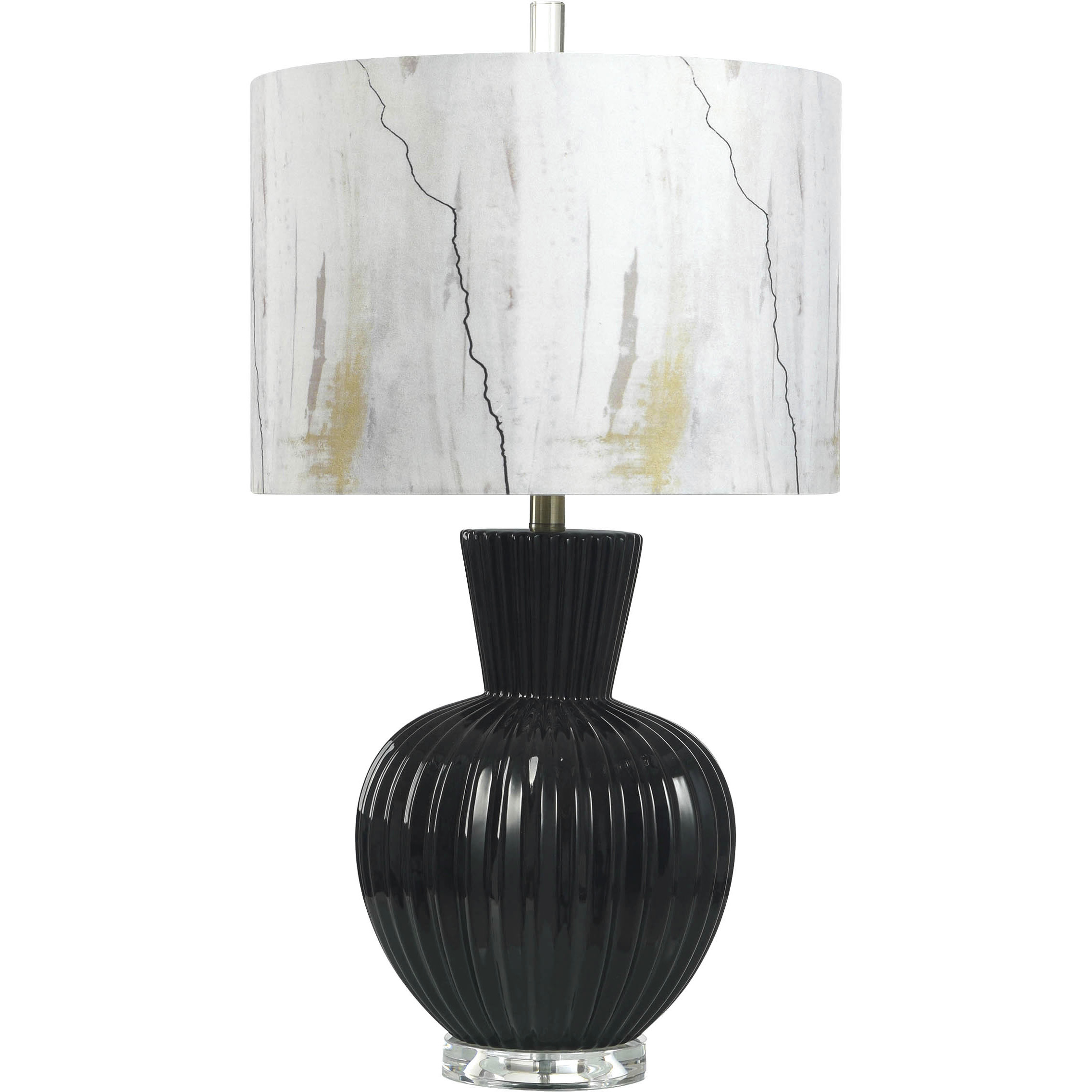 Aaron 29.5 inch 150 watt Black Table Lamp Portable Light