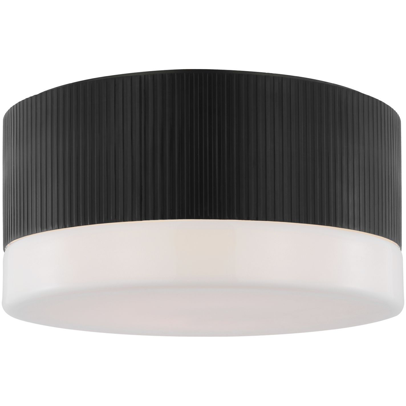 Thomas O'Brien Ace LED 12 inch Bronze Flush Mount Ceiling Light