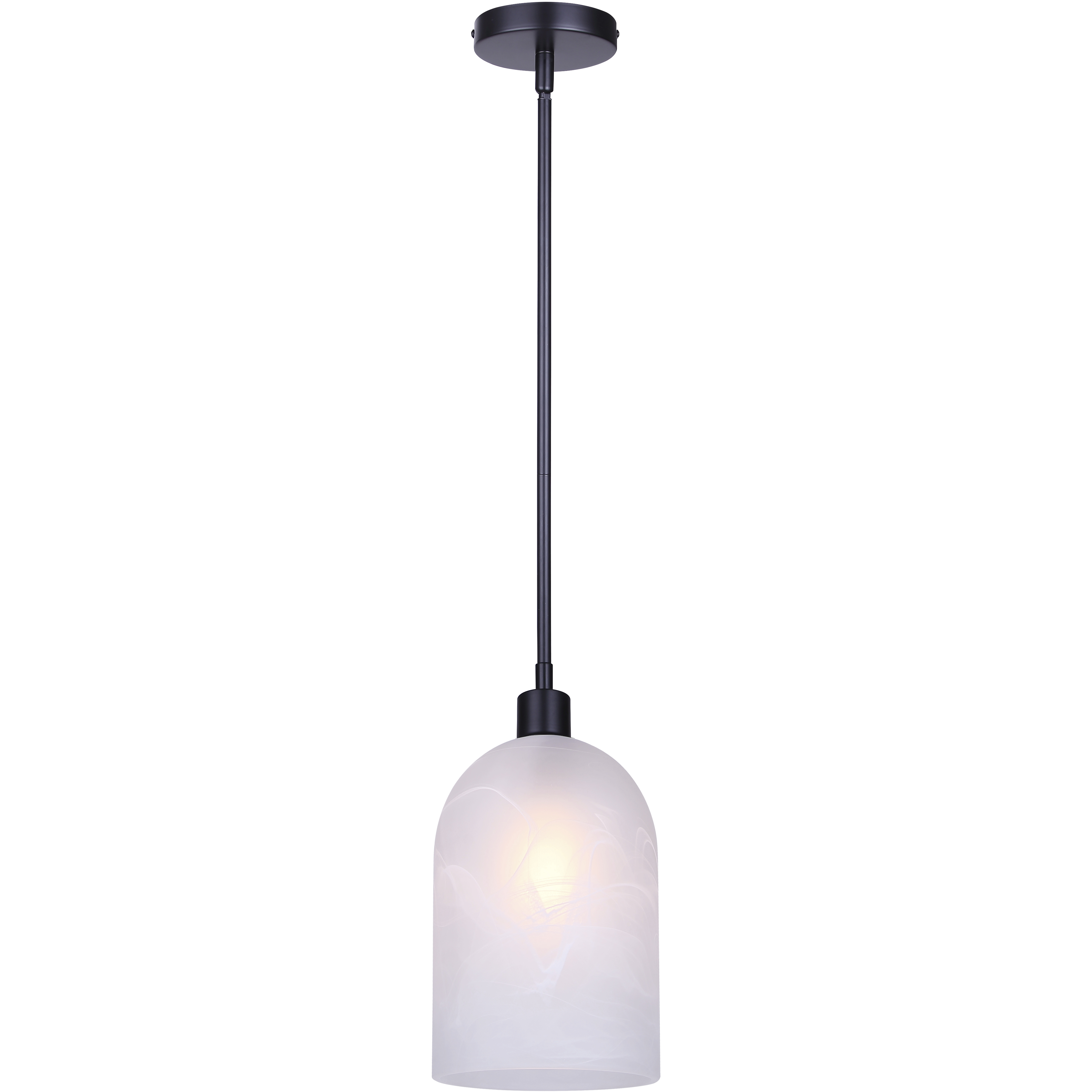 Marek 1 Light 7 inch Matte Black Mini Pendant Ceiling Light